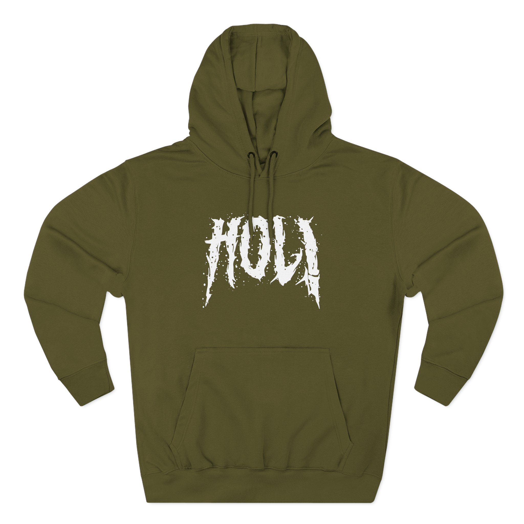 Hol Three-Panel Fleece Hoodie