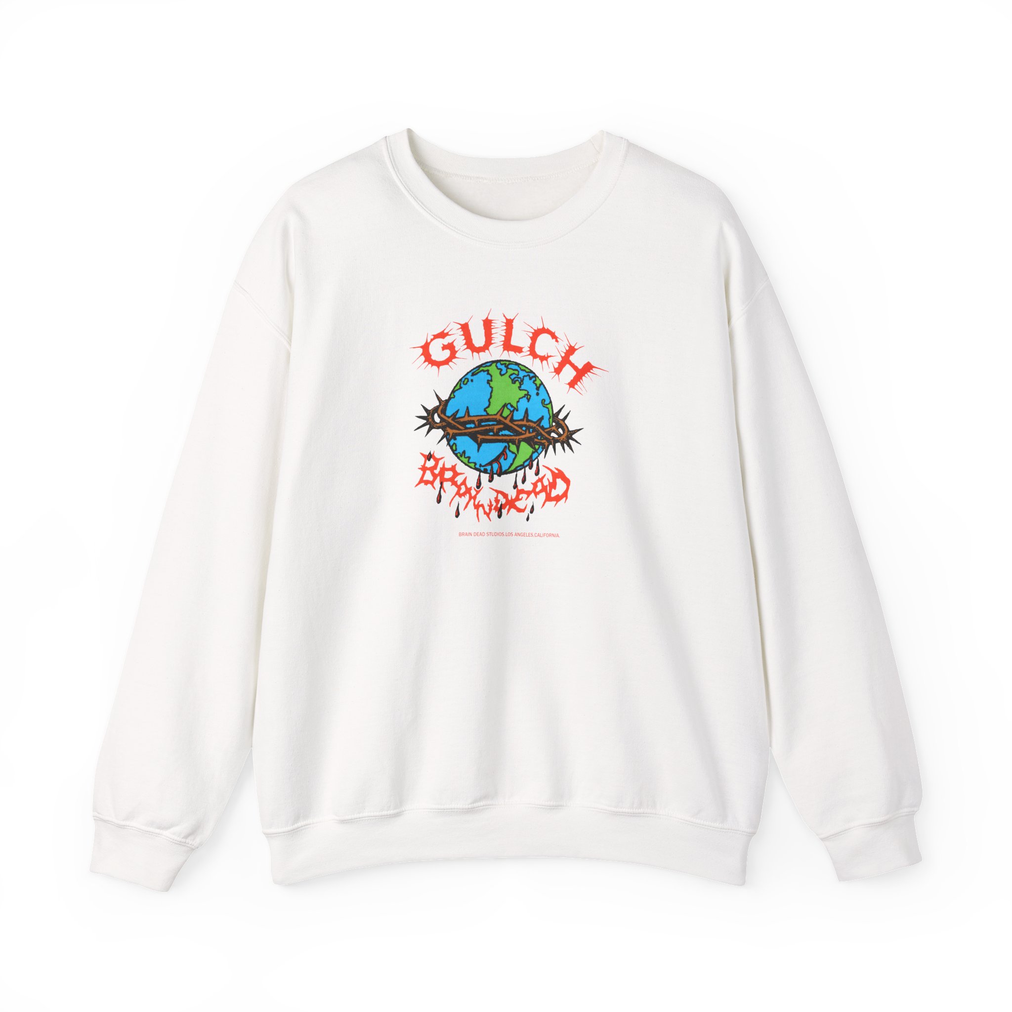 Gulch x Brain Dead final show Unisex Heavy Blendâ„¢ Crewneck Sweatshirt