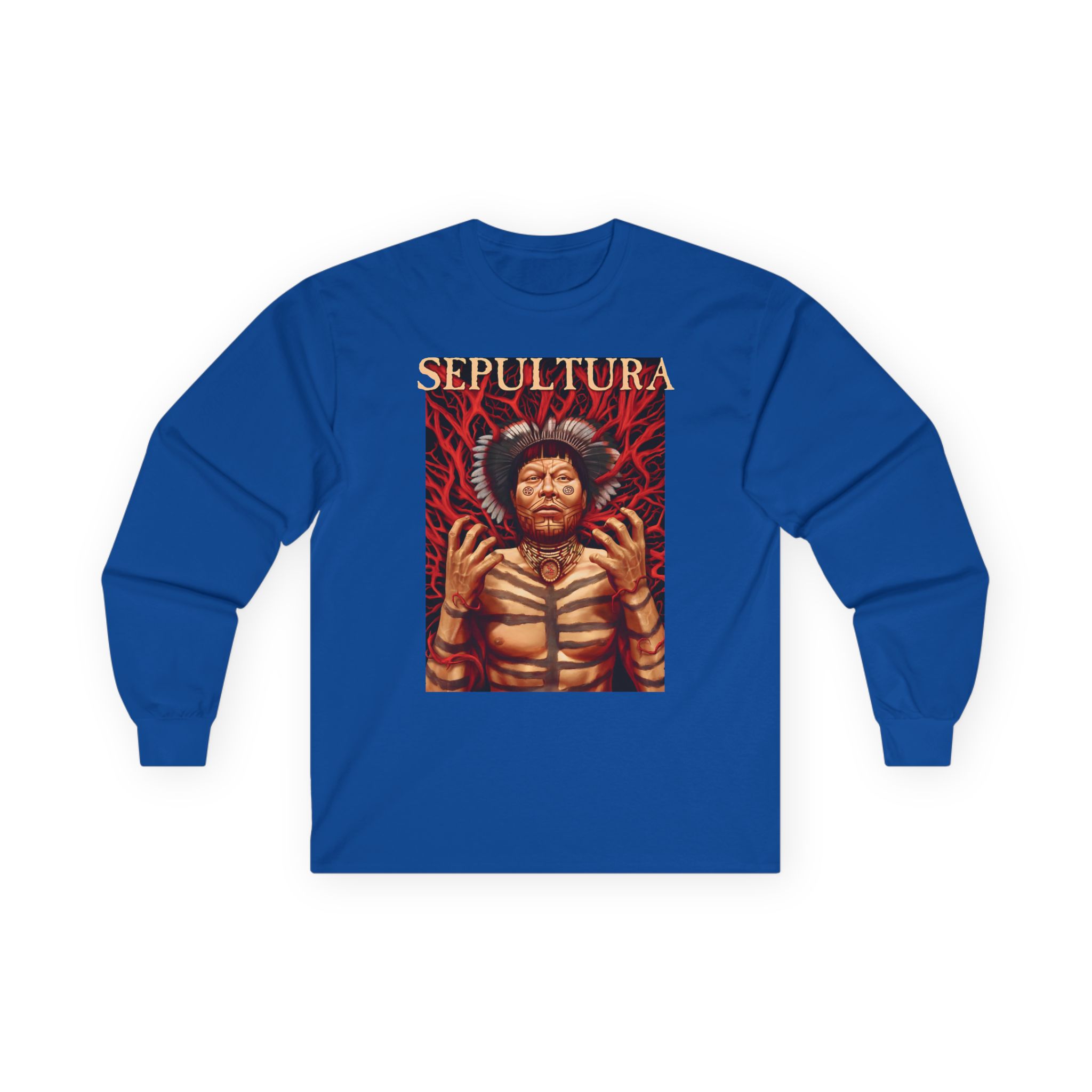 Sepultura Roots Unisex Ultra Cotton Long Sleeve Tee