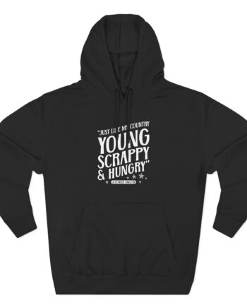 Hamilton Young and Scrappy Three-Panel Fleece Hoodie