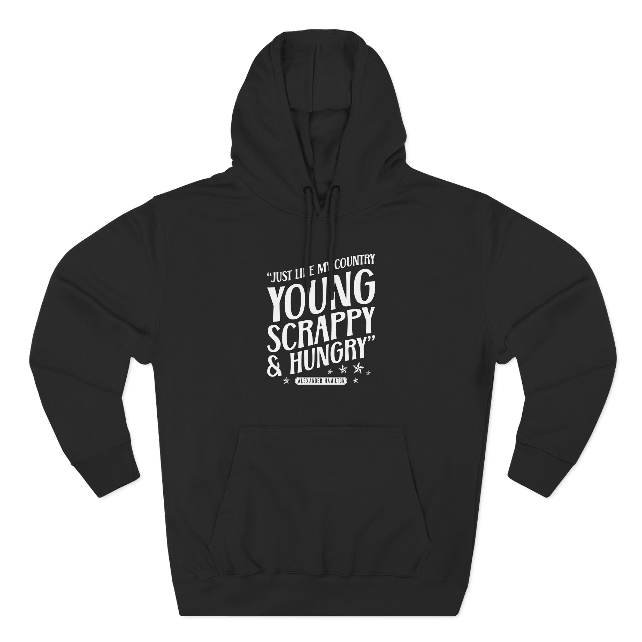 Hamilton Young and Scrappy Three-Panel Fleece Hoodie