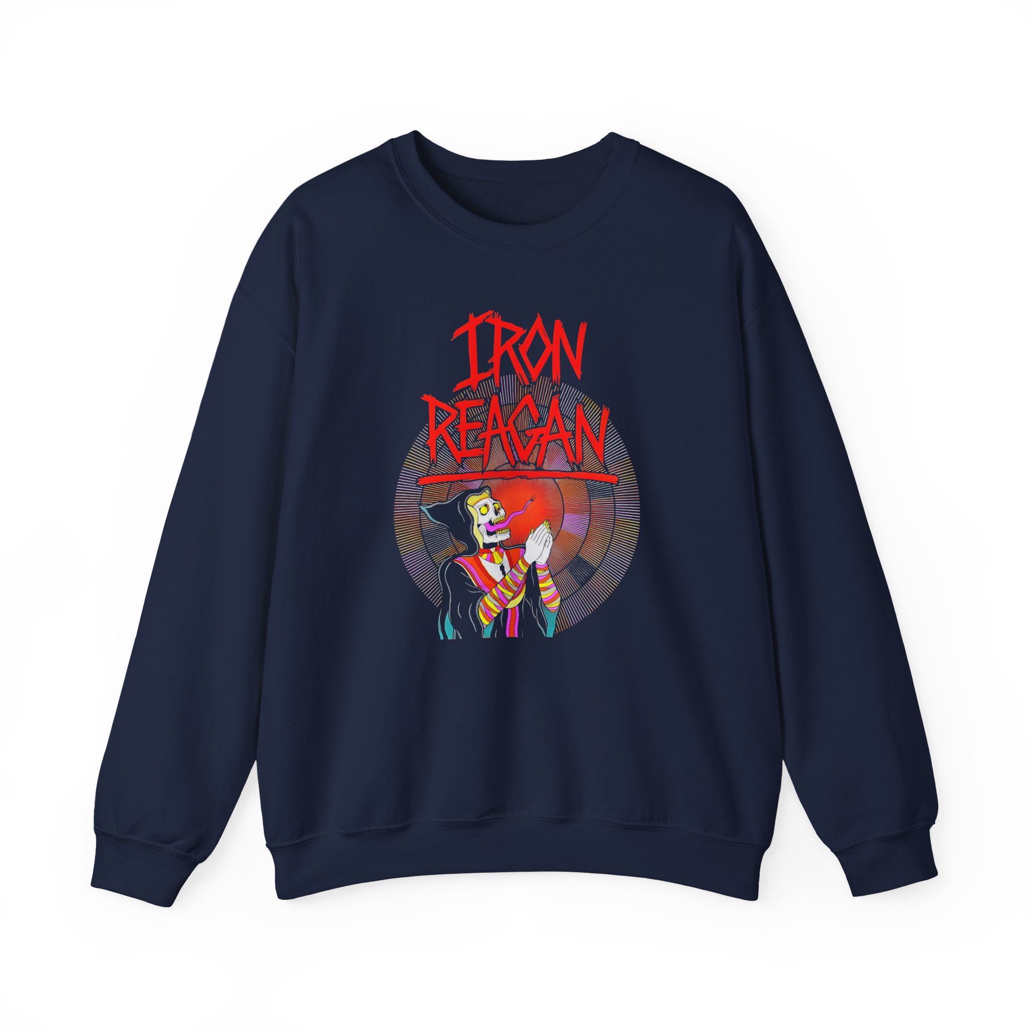 Iron Reagan Crossover Ministry Unisex Heavy Blendâ„¢ Crewneck Sweatshirt