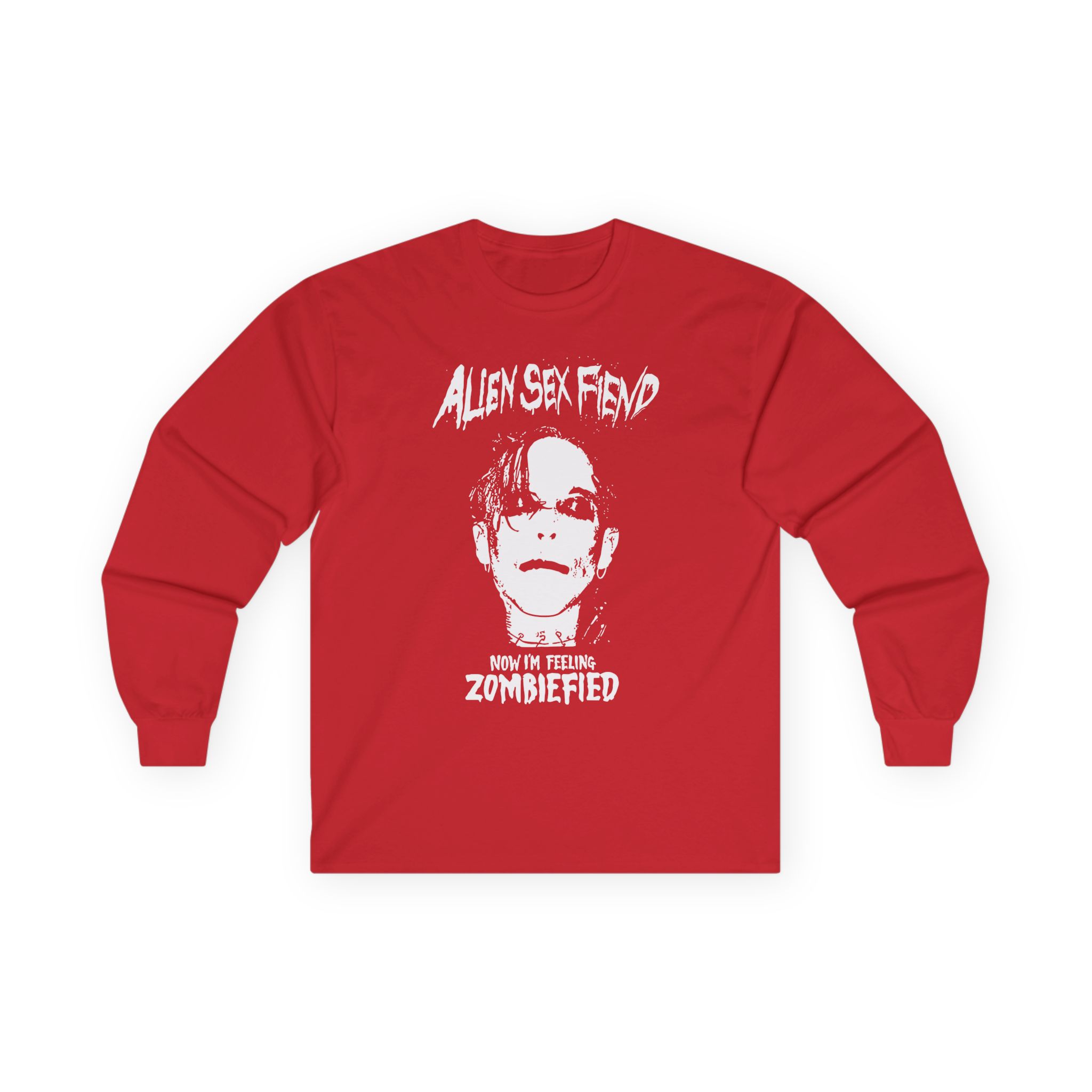 Alien Sex Fiend Zombiefied Unisex Ultra Cotton Long Sleeve Tee