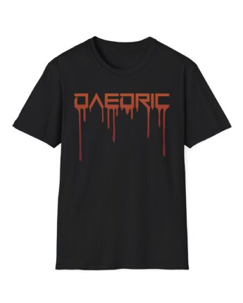 Daedric Drip Logo Unisex Softstyle T-Shirt