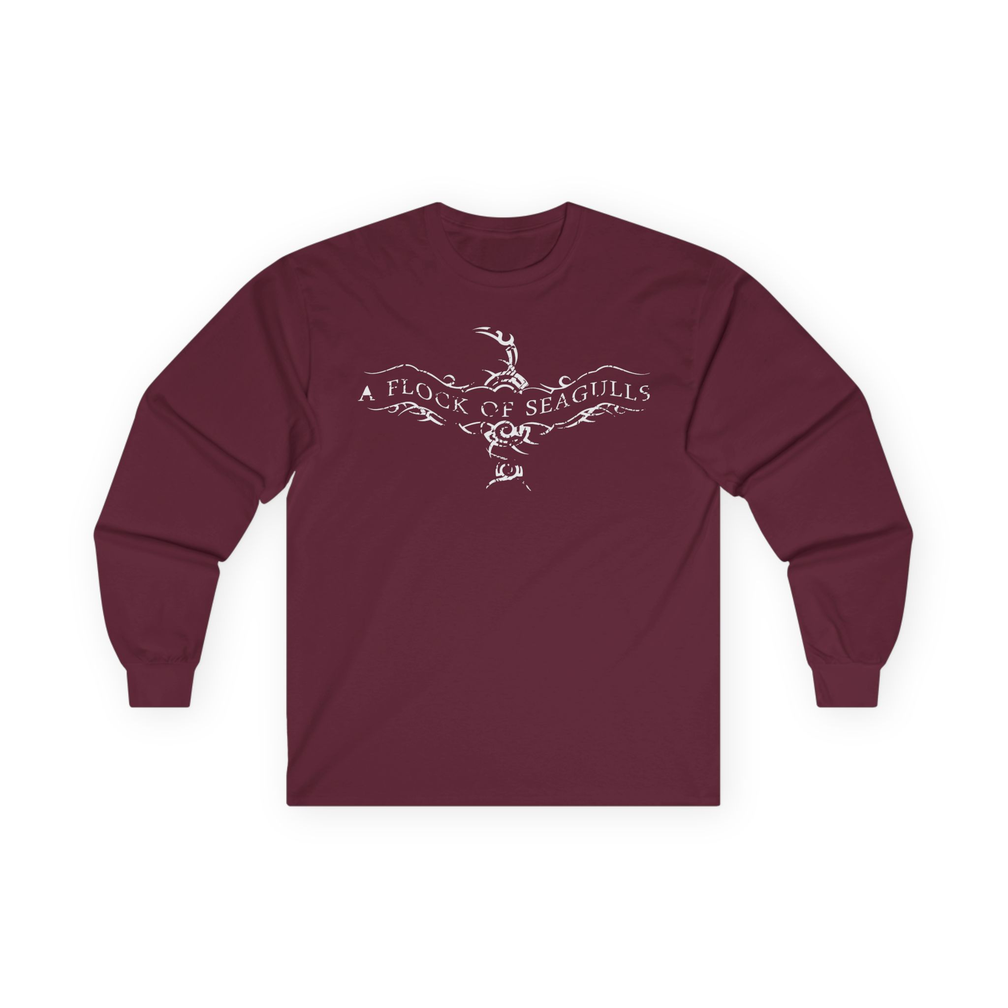 A Flock of Seagulls Logo Unisex Ultra Cotton Long Sleeve Tee