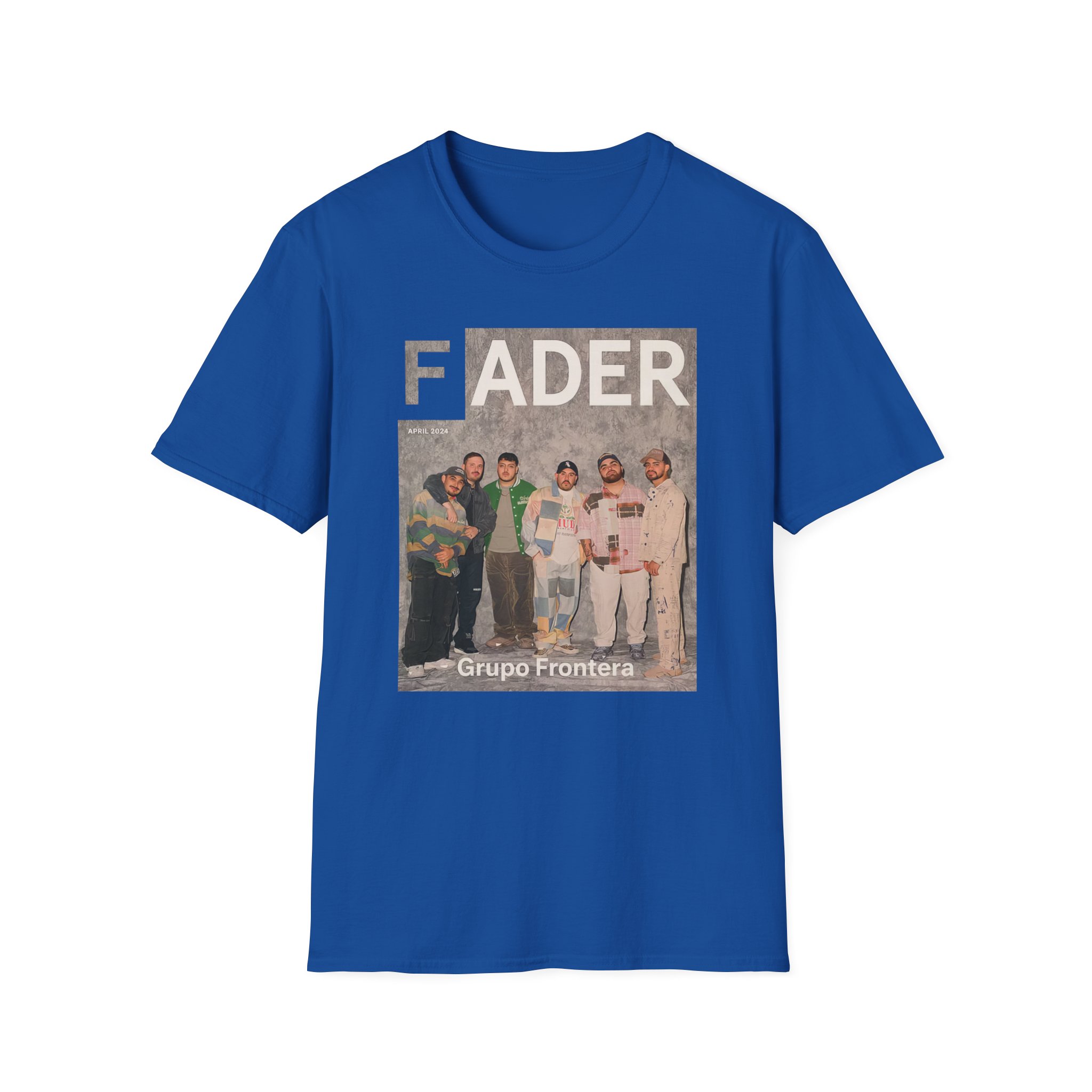 Grupo Frontera the Fader Cover Unisex Softstyle T-Shirt