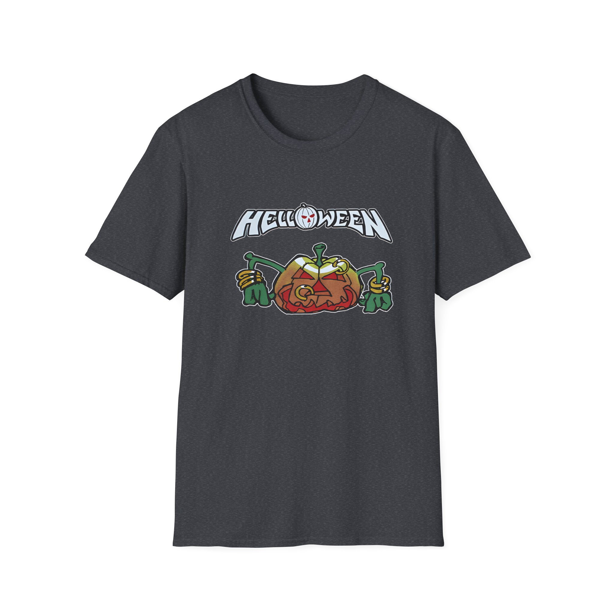 Helloween Rings Pumpkin Unisex Softstyle T-Shirt