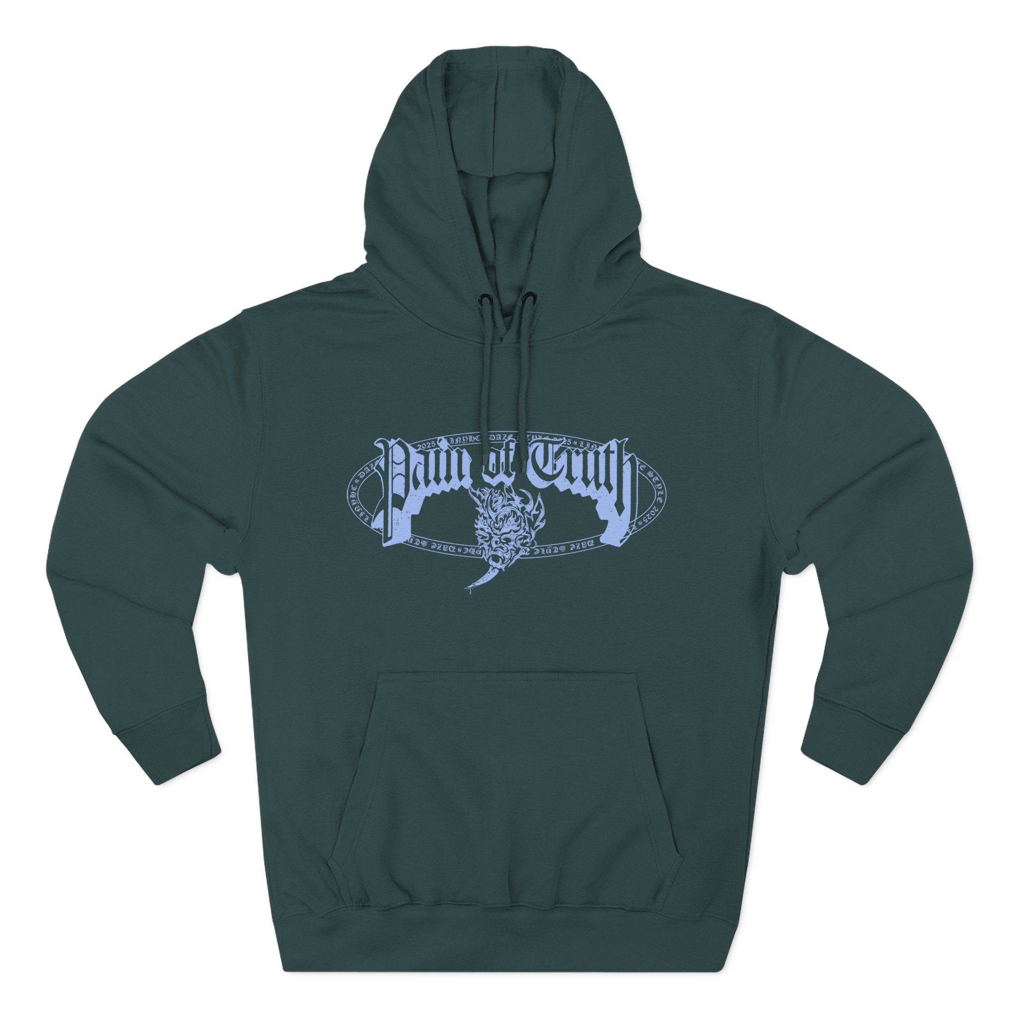 Pain of Truth Split Three-Panel Fleece Hoodie