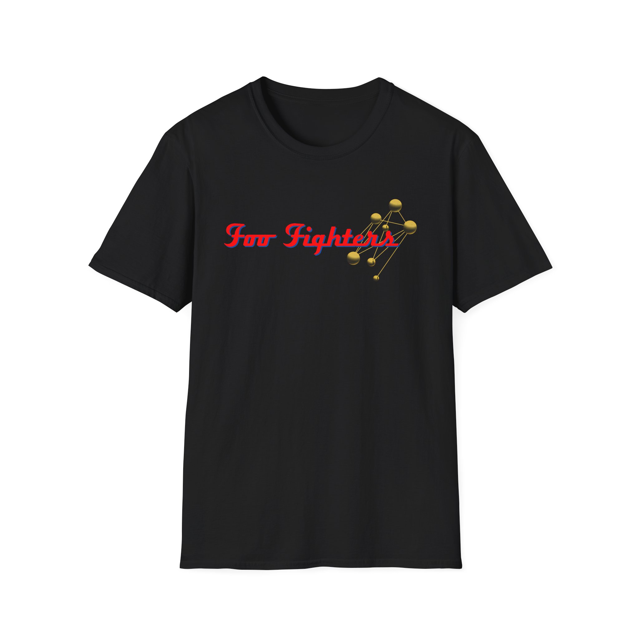 Foo Fighters Molecules Unisex Softstyle T-Shirt