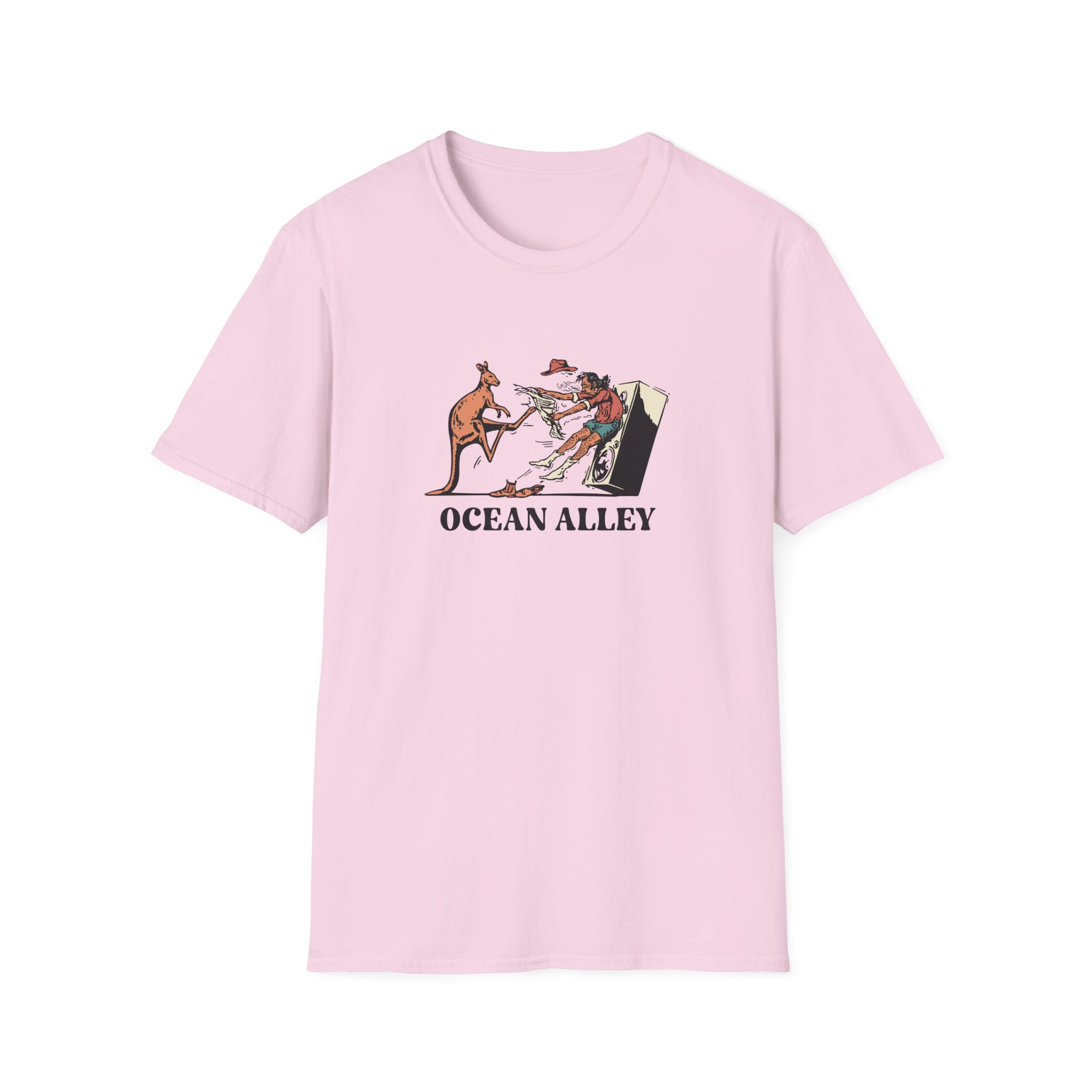 Ocean Alley Kanga Kick Unisex Softstyle T-Shirt