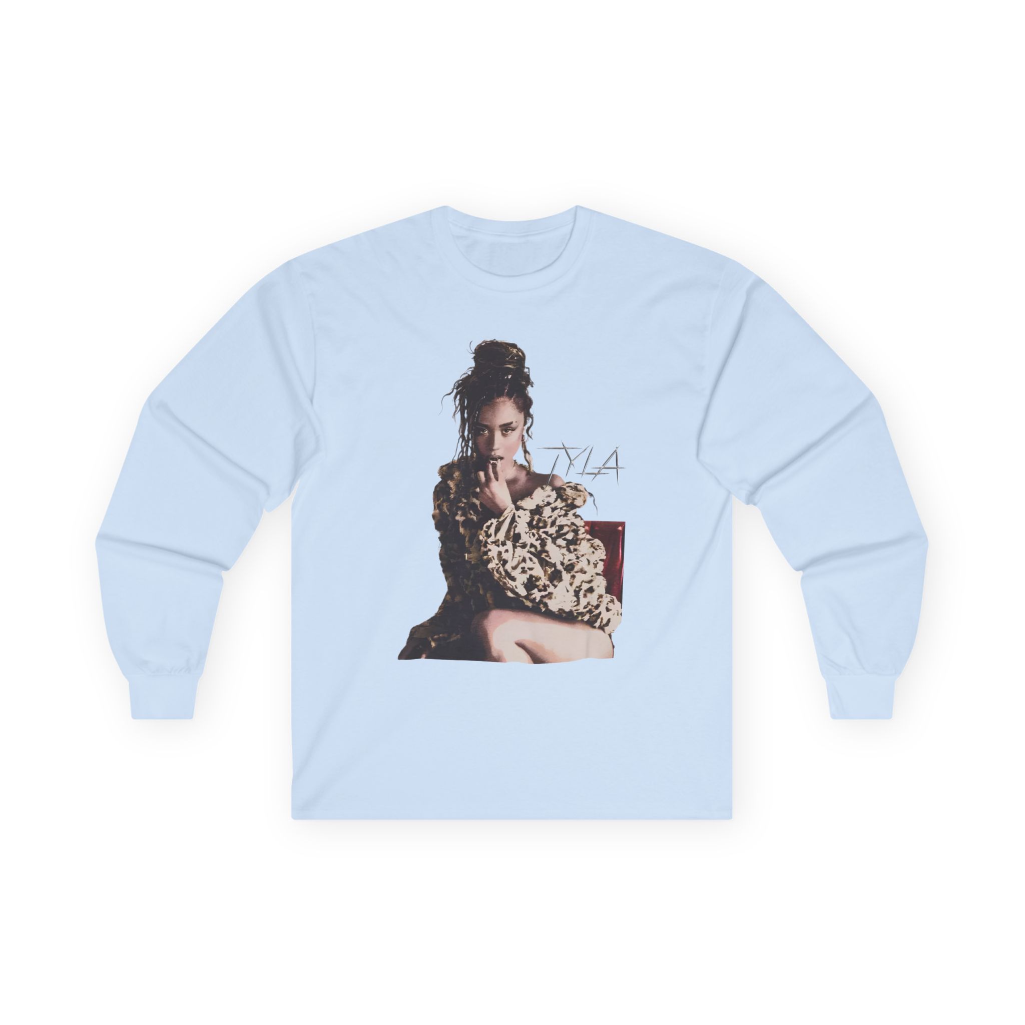 Tyla Sitting Portrait Unisex Ultra Cotton Long Sleeve Tee