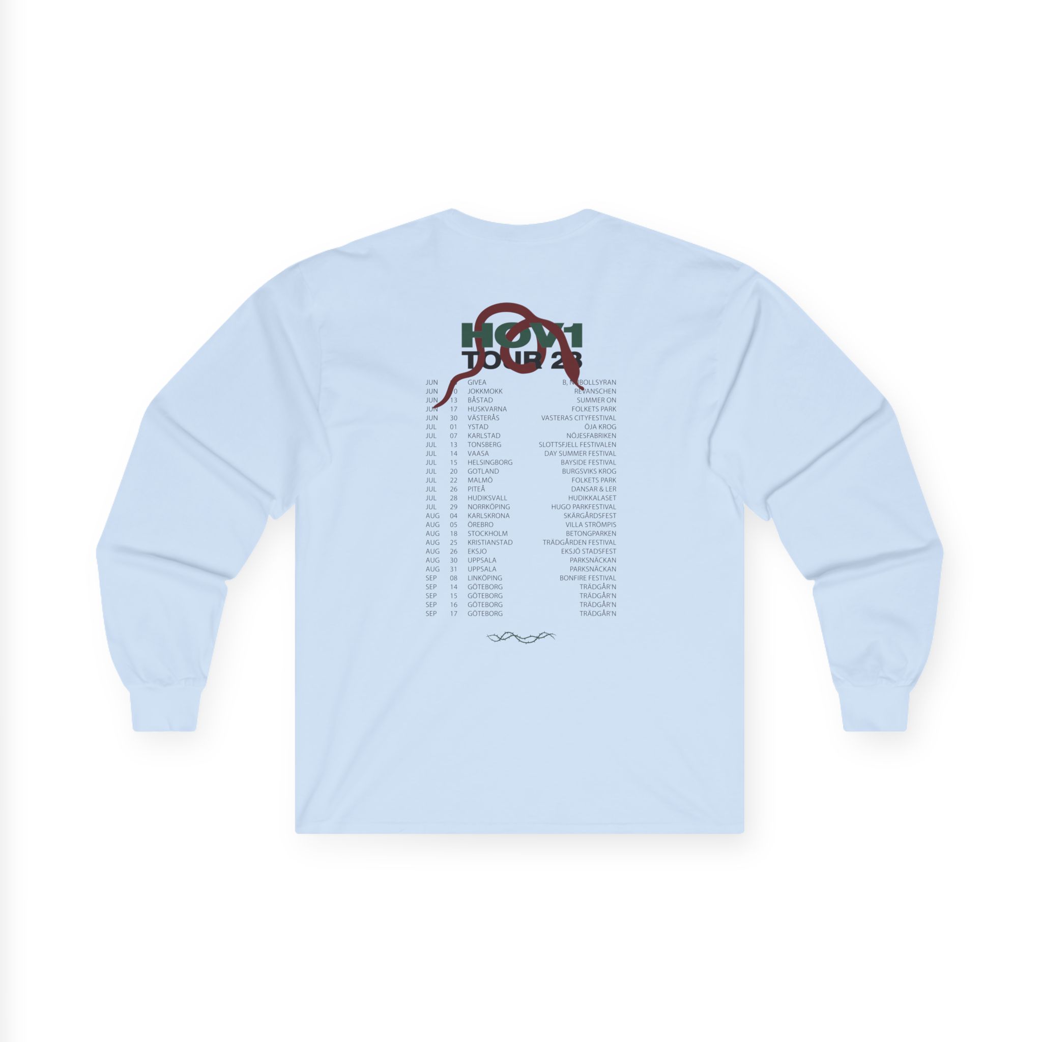 Hov1 Tour 2025 Unisex Ultra Cotton Long Sleeve Tee