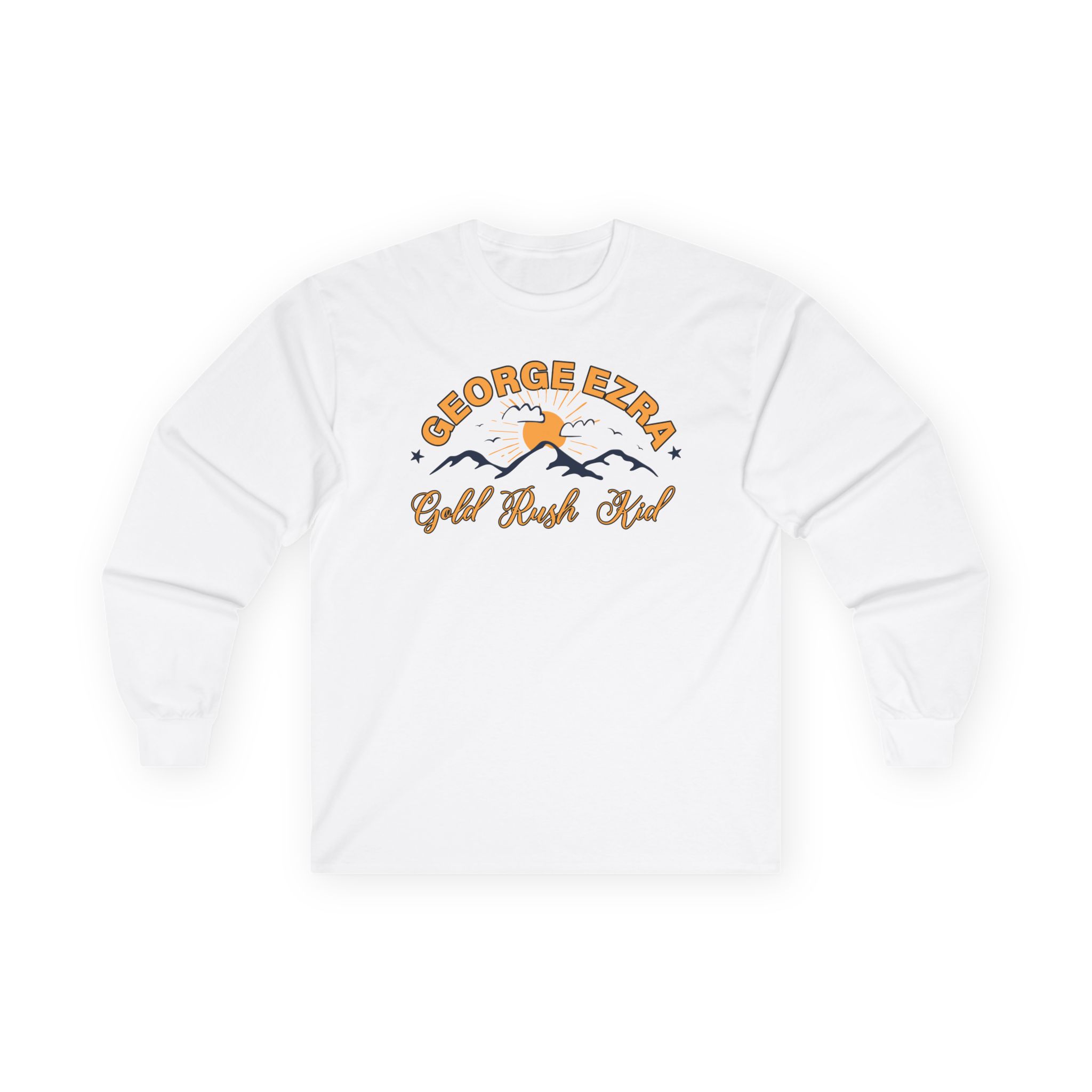 George Ezra Gold Rush Kid Mountains Unisex Ultra Cotton Long Sleeve Tee