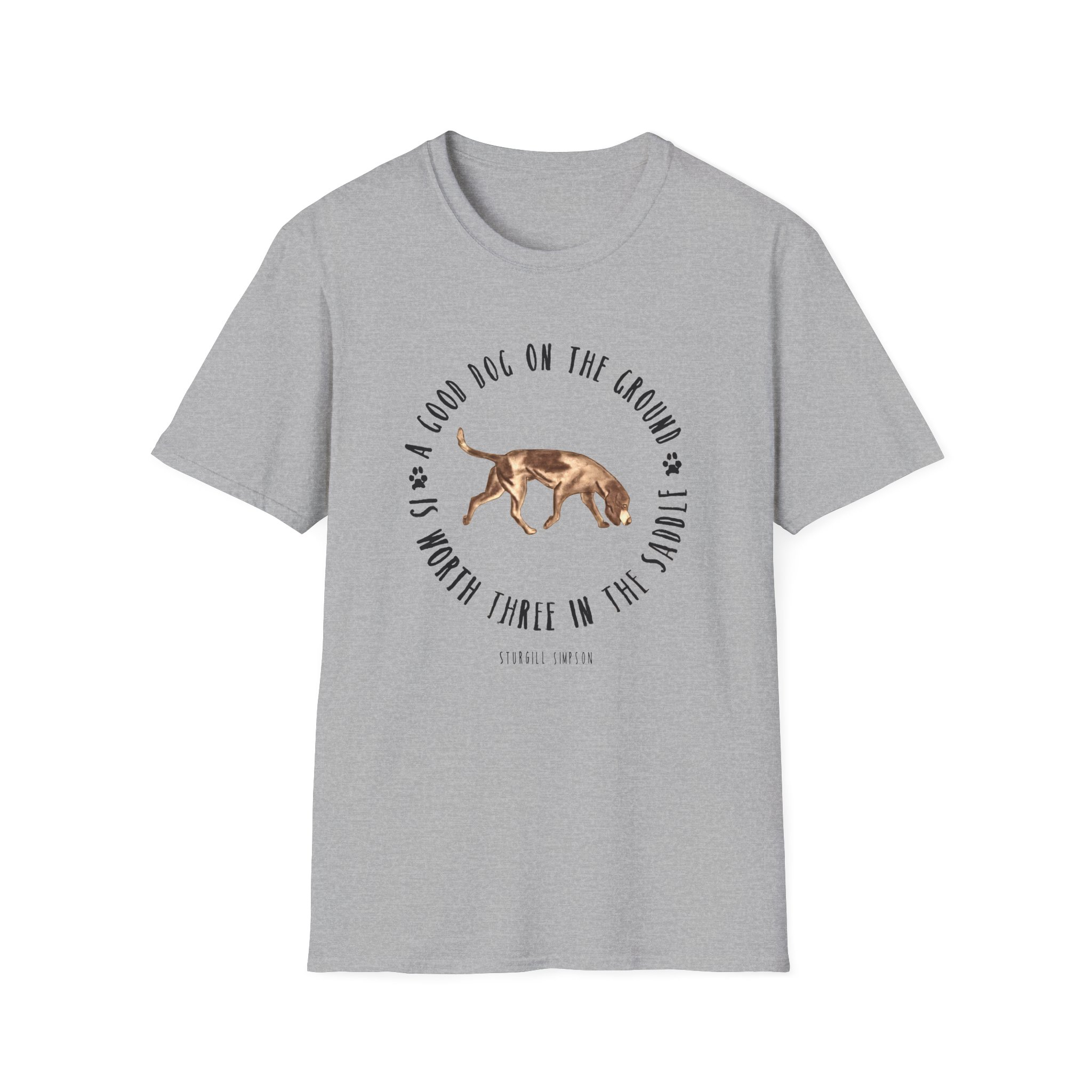 Sturgill Simpson Good Dog Unisex Softstyle T-Shirt