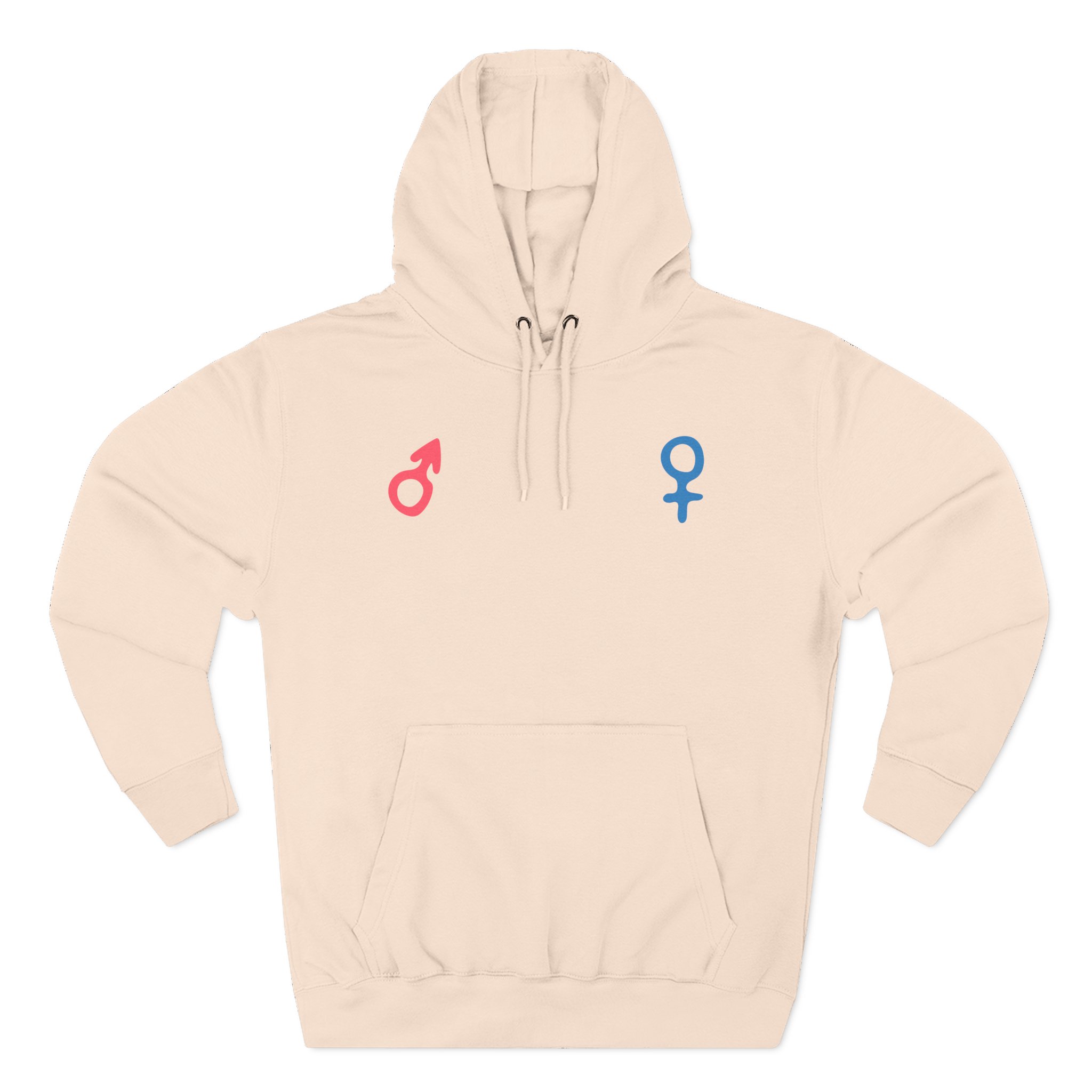 Marina Masculine Feminine Three-Panel Fleece Hoodie