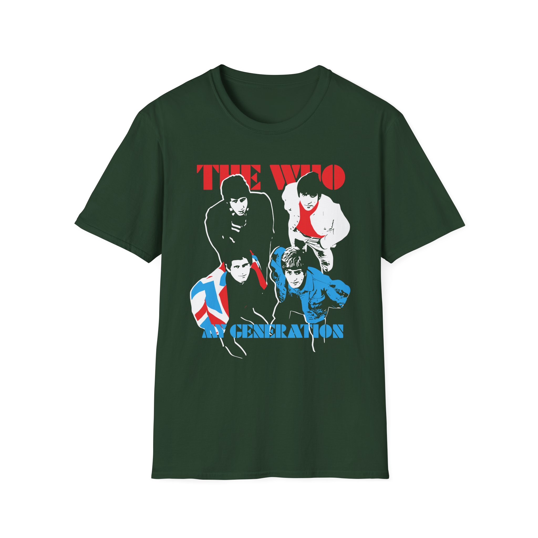 TW My Generation Album Cover Unisex Softstyle T-Shirt