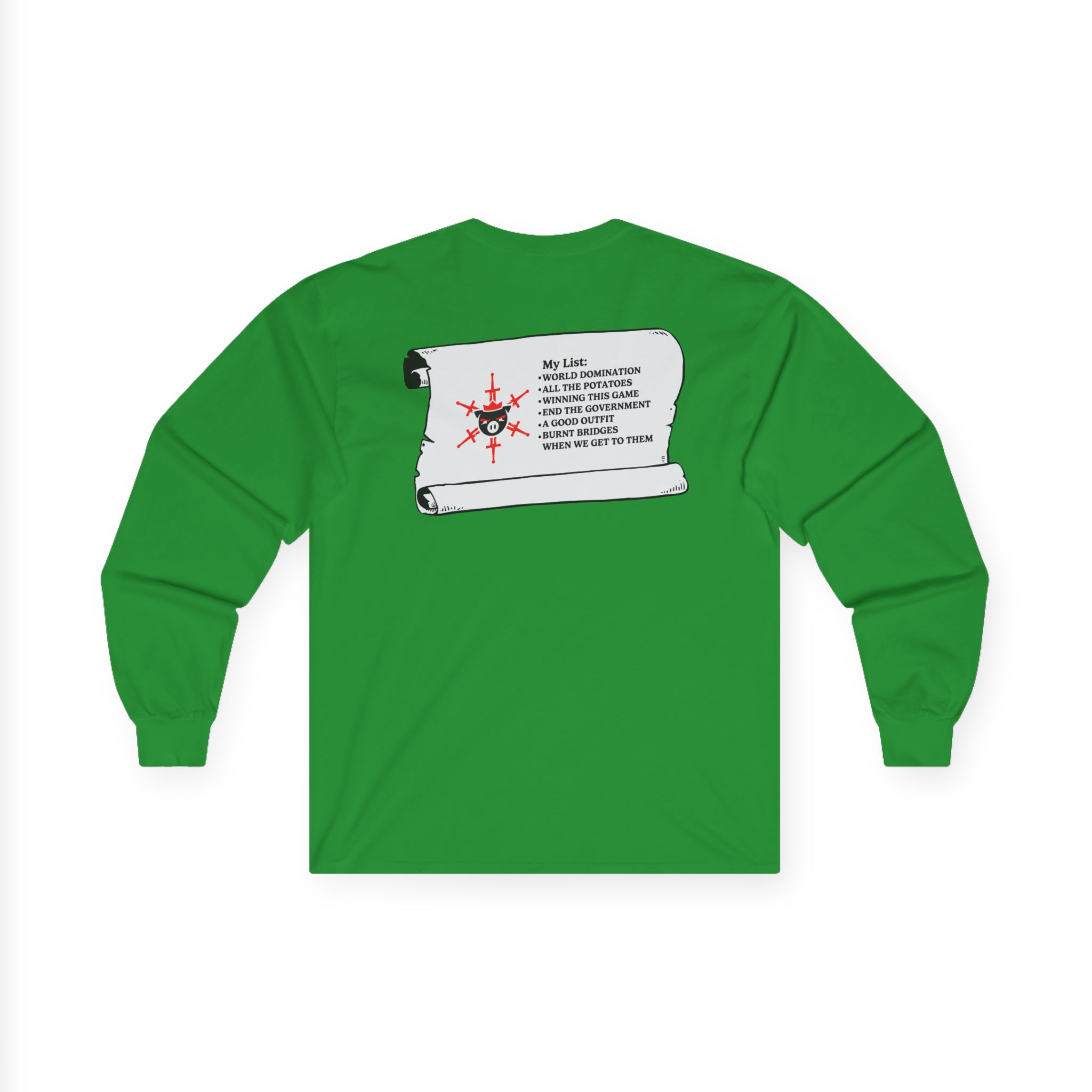 Technoblade Hey Santa Unisex Ultra Cotton Long Sleeve Tee