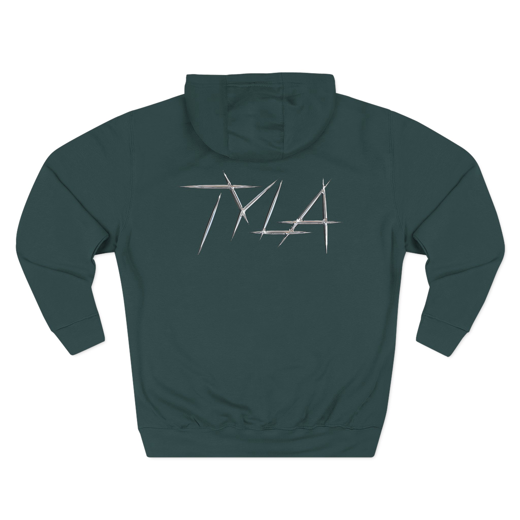 Tyla Three-Panel Fleece Hoodie