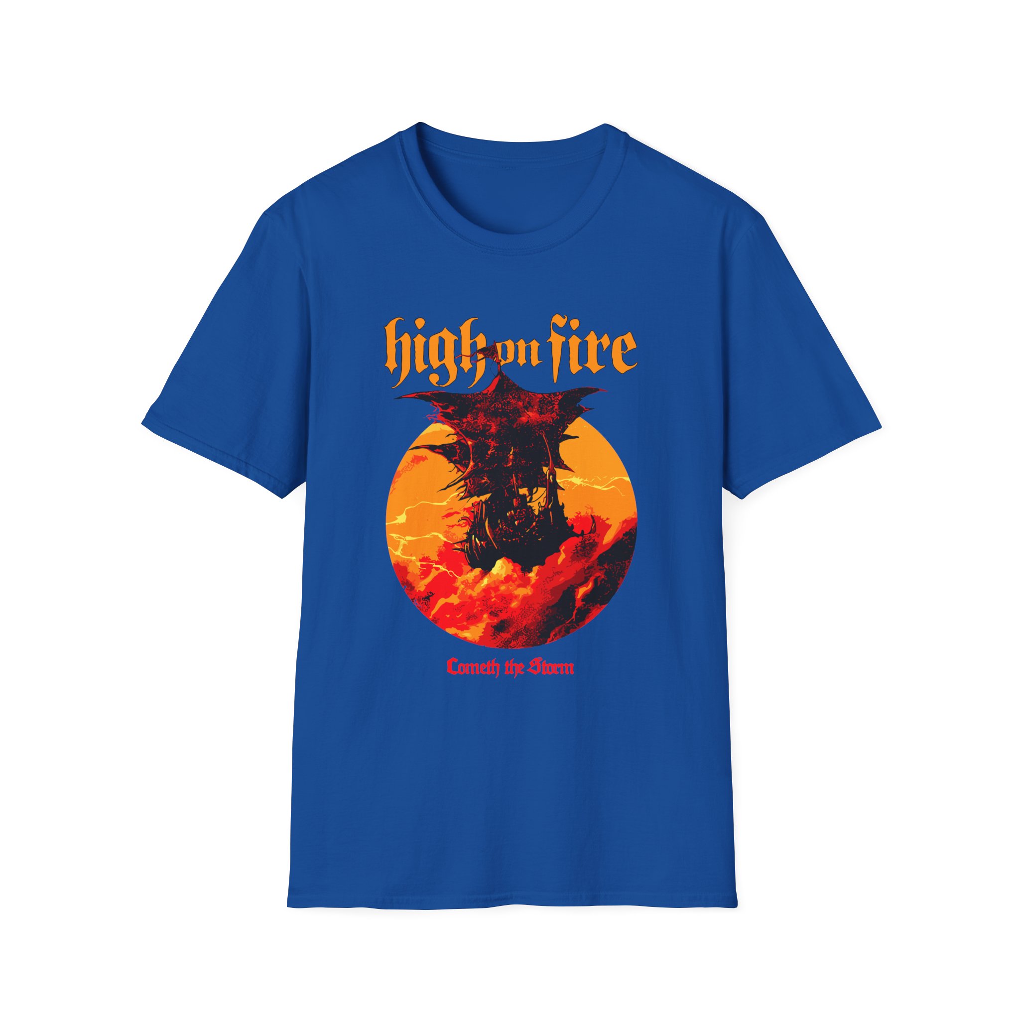High on Fire Cometh the Storm Unisex Softstyle T-Shirt
