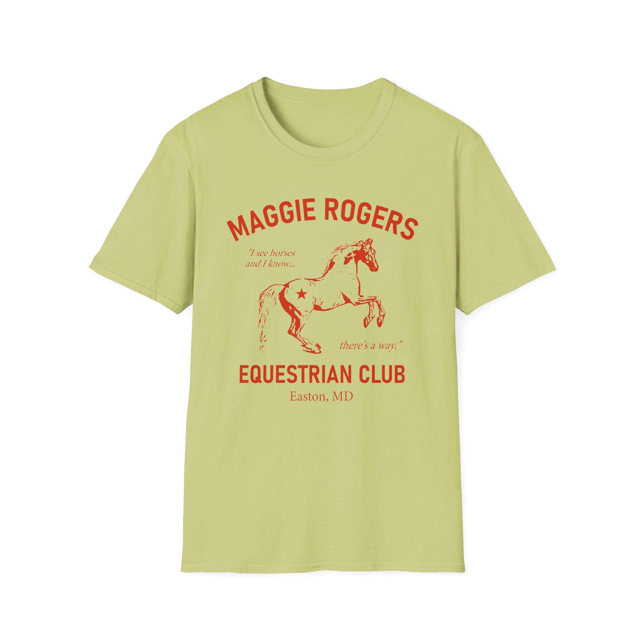 Maggie Rogers Equestrian Club Unisex Softstyle T-Shirt