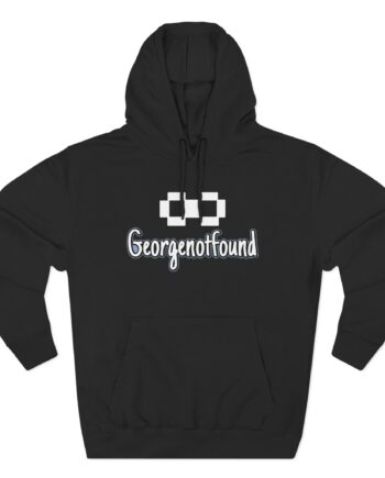 Georgenotfound Three-Panel Fleece Hoodie