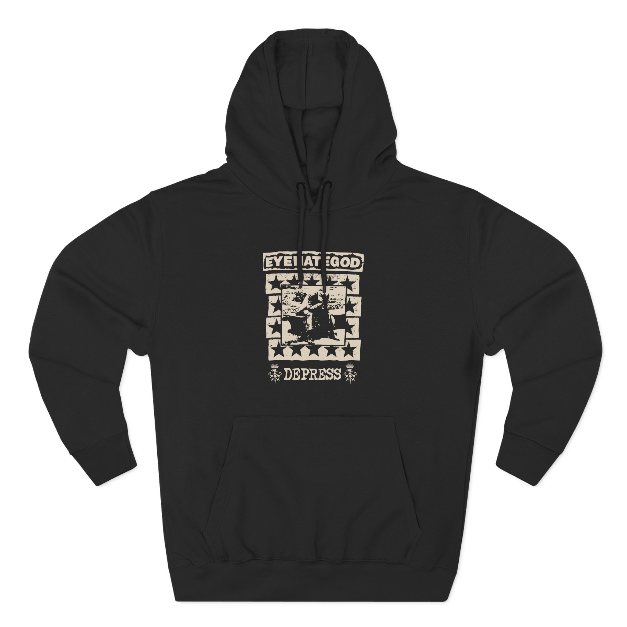 Eyehategod Depress Three-Panel Fleece Hoodie