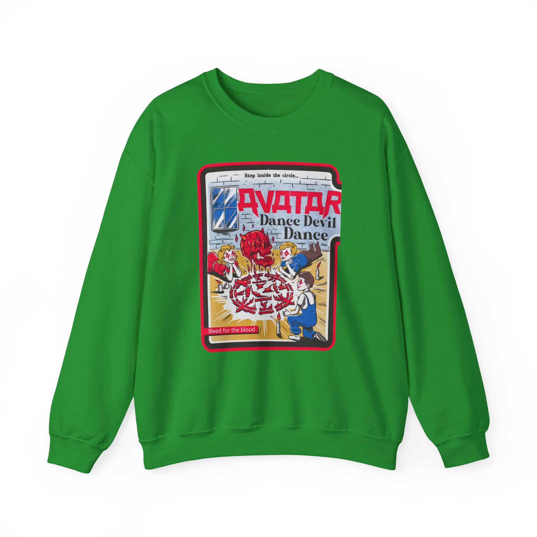 Avatar Band Ritual Ringer Unisex Heavy Blendâ„¢ Crewneck Sweatshirt