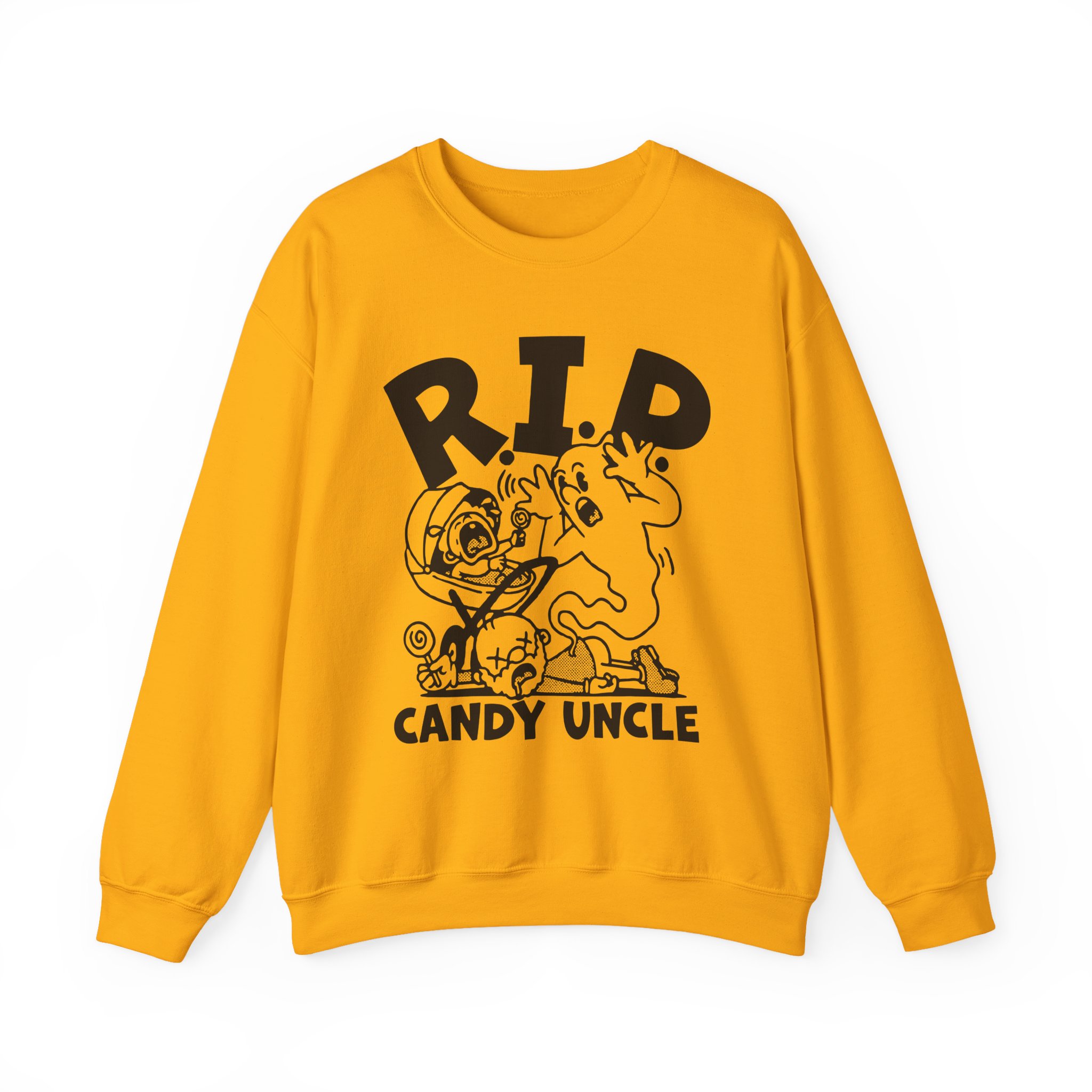 Distractible Candy Uncle Unisex Heavy Blendâ„¢ Crewneck Sweatshirt