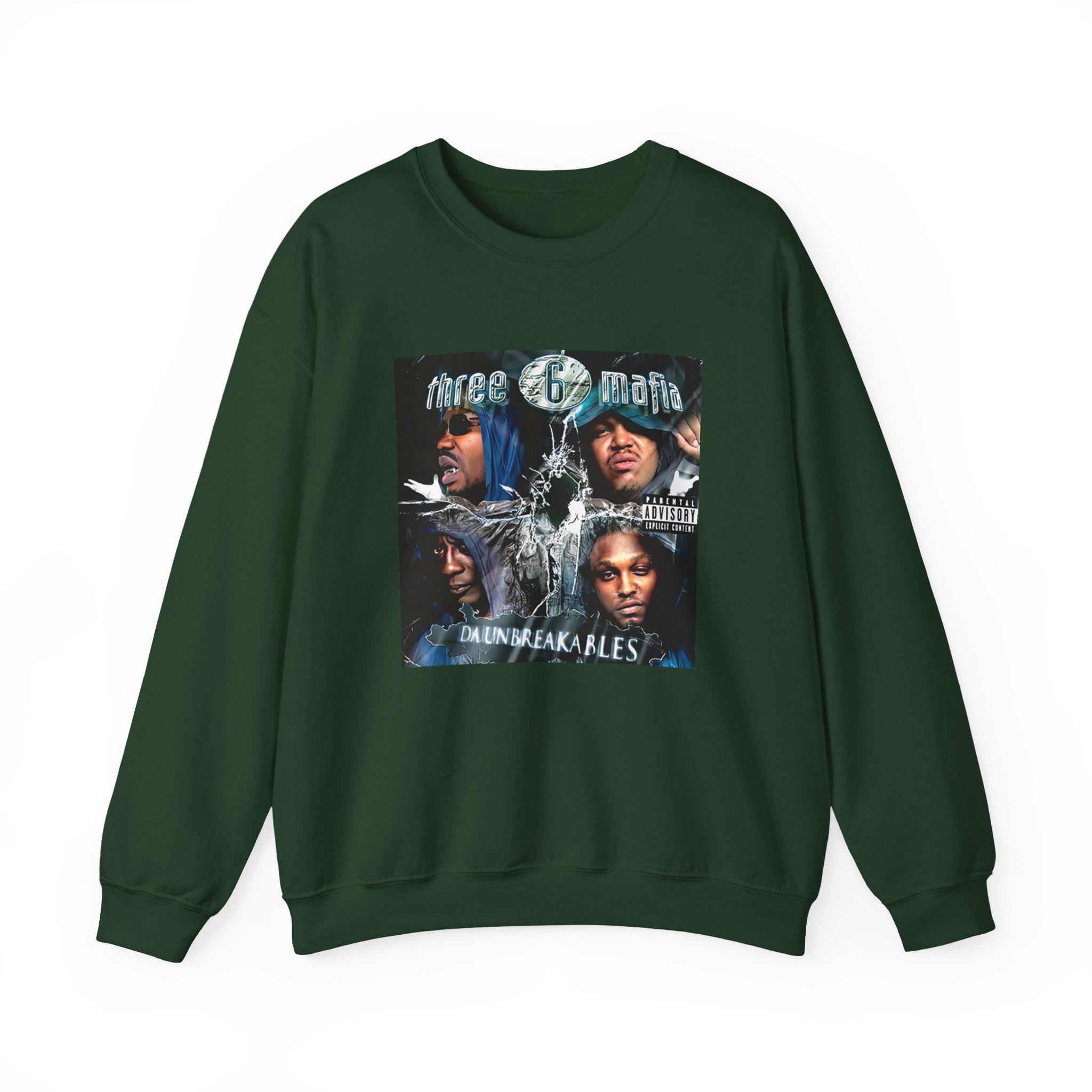 Three 6 Mafia Unbreakables Unisex Heavy Blendâ„¢ Crewneck Sweatshirt