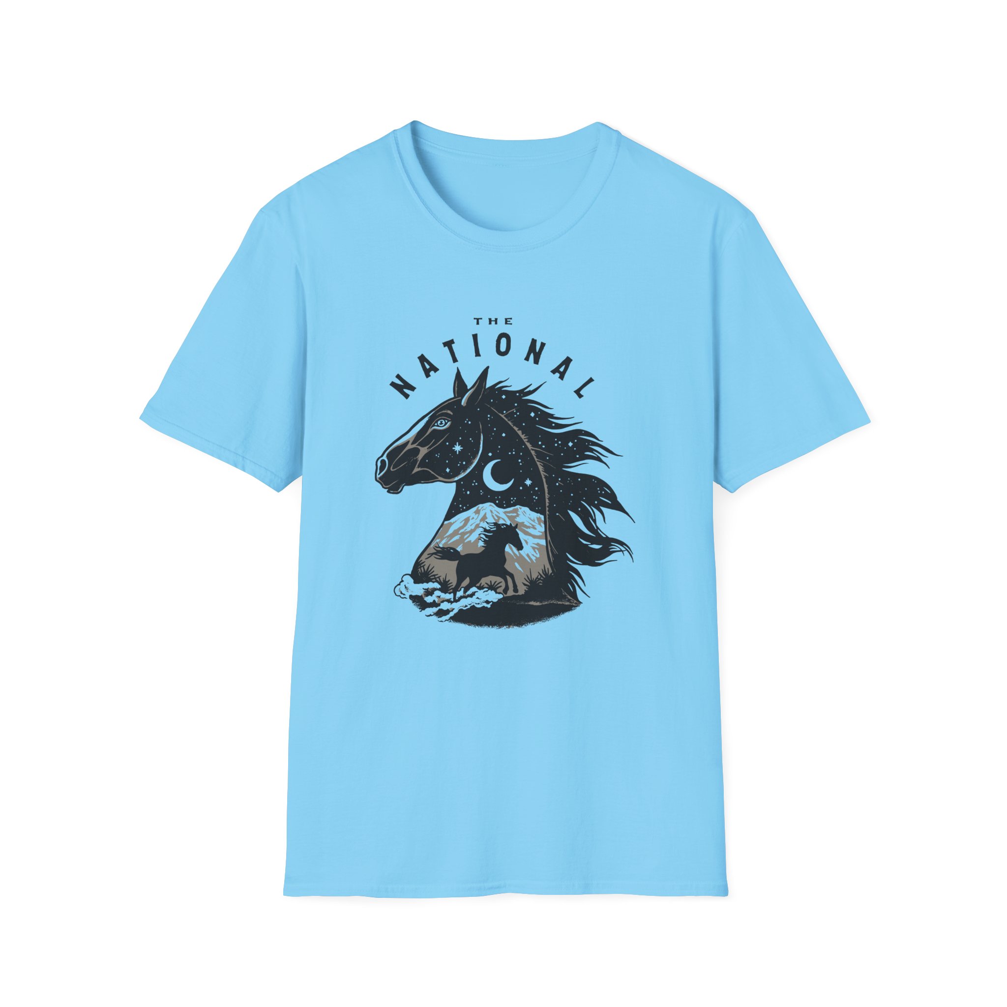 The National Mustang Unisex Softstyle T-shirt