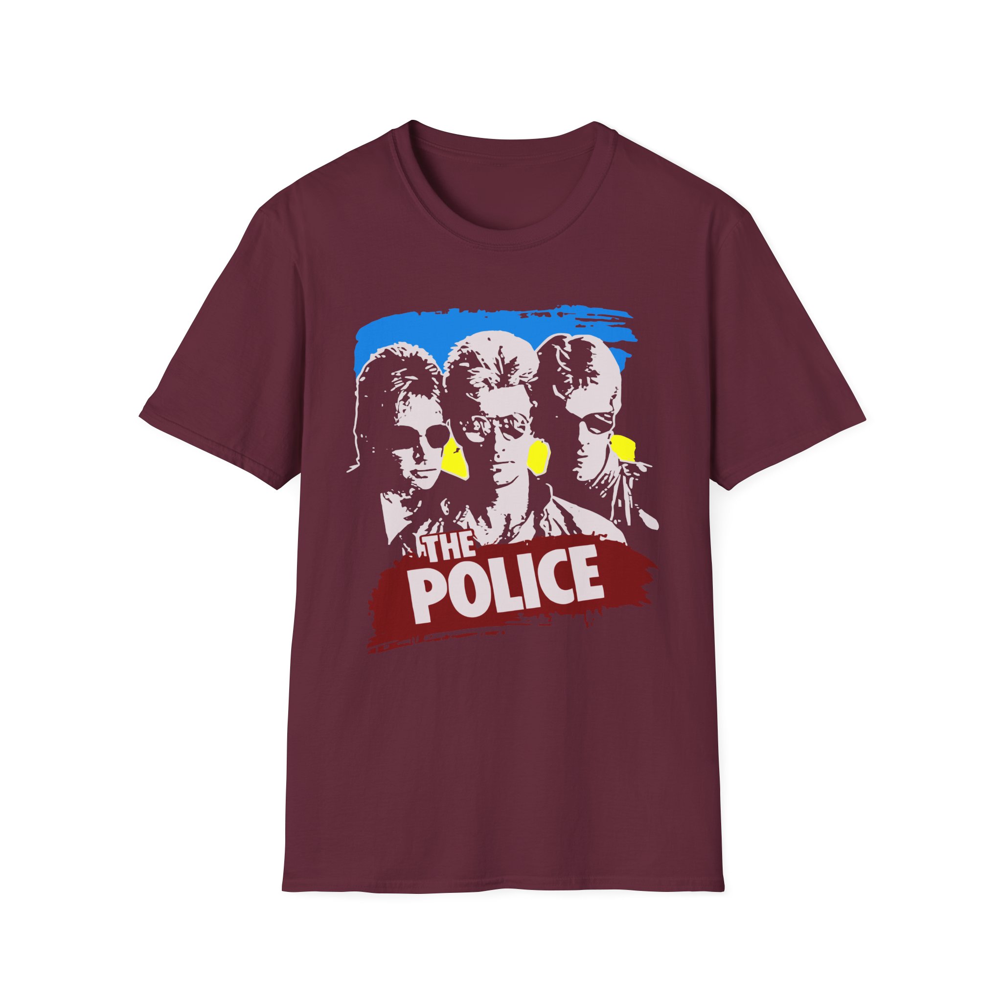 Depeche Mode the Police Sting Unisex Softstyle T-Shirt