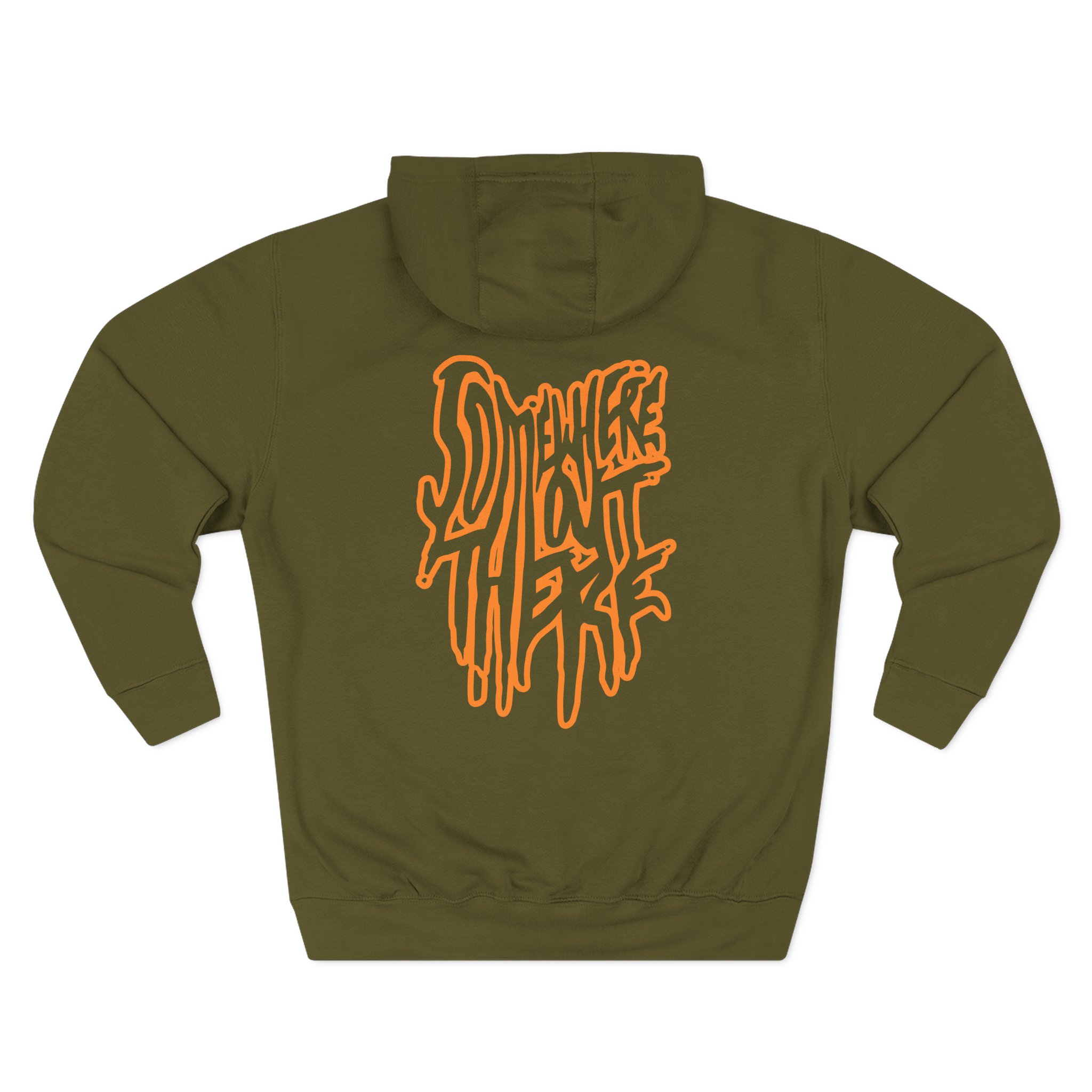 Hol Somewhere Three-Panel Fleece Hoodie