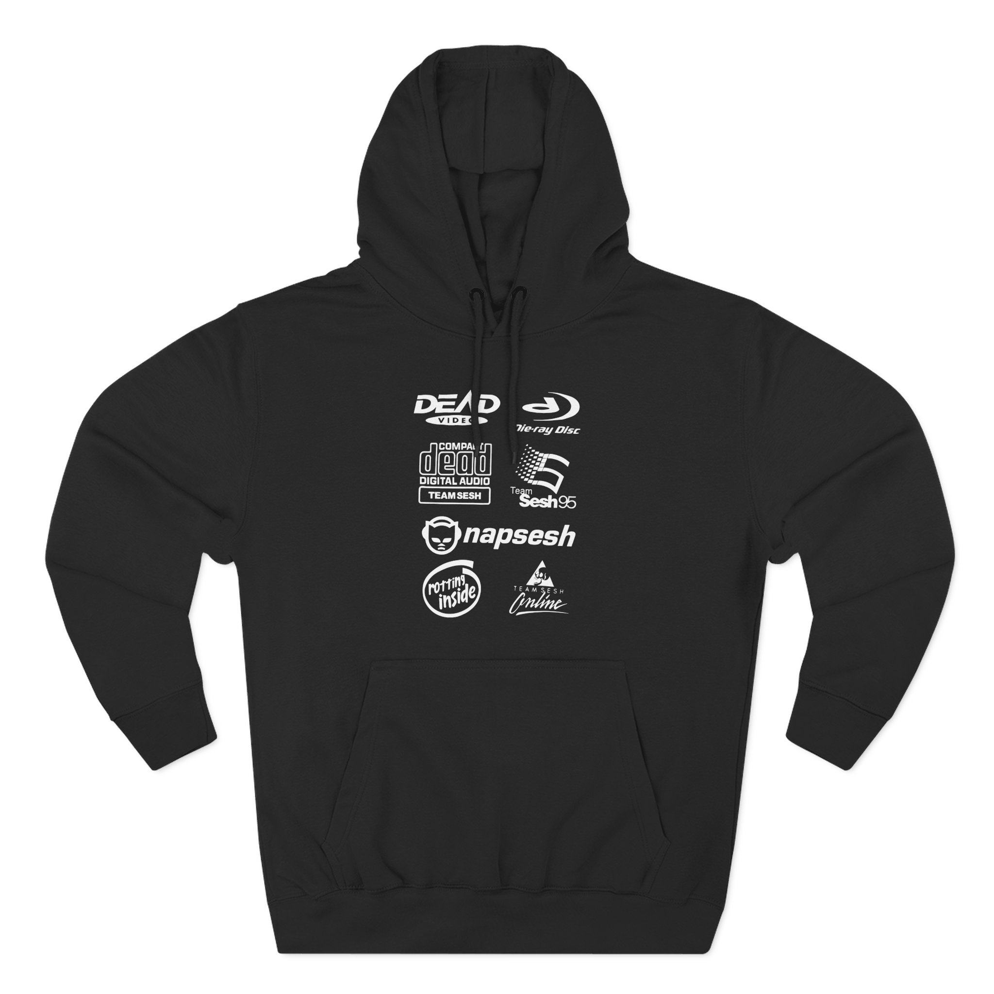 Team Sesh Three-Panel Fleece Hoodie