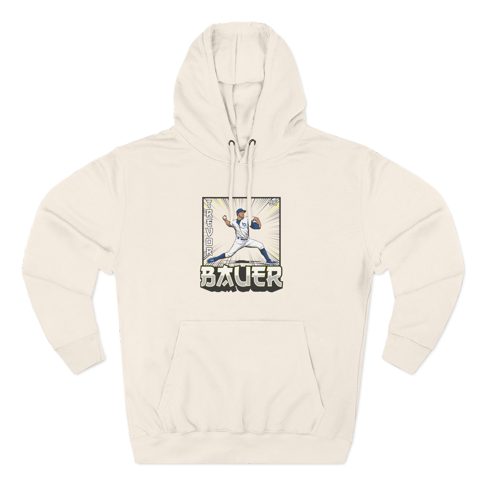 Trevor Bauer Manga Three-Panel Fleece Hoodie