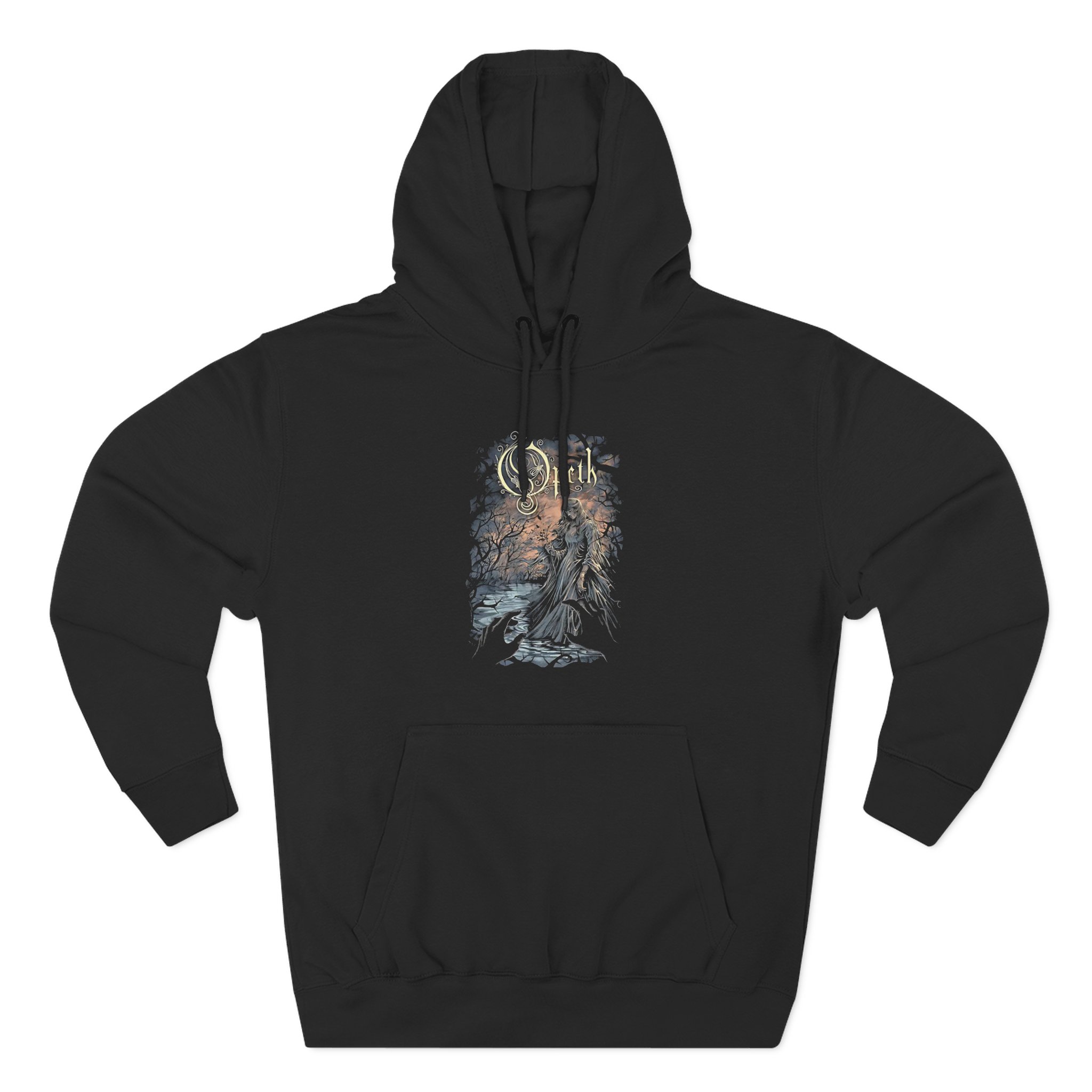 Opeth Voice of Treason Three-Panel Fleece Hoodie