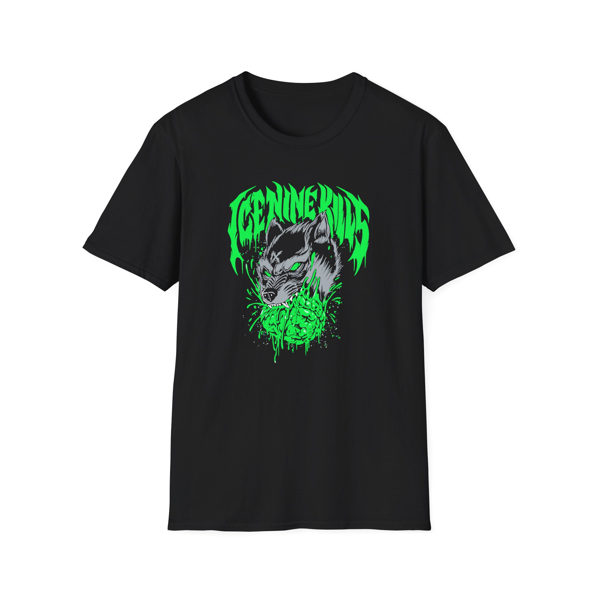 Ice Nine Kills Ink Wolf Unisex Softstyle T-Shirt
