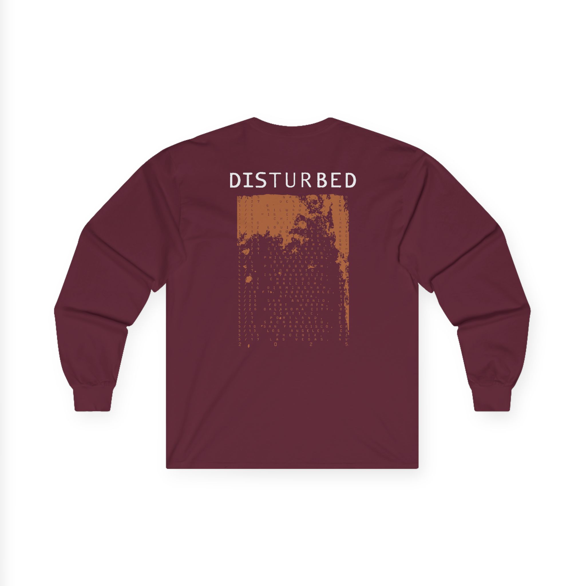 Disturbed Numb the Sickness Tour Unisex Ultra Cotton Long Sleeve Tee