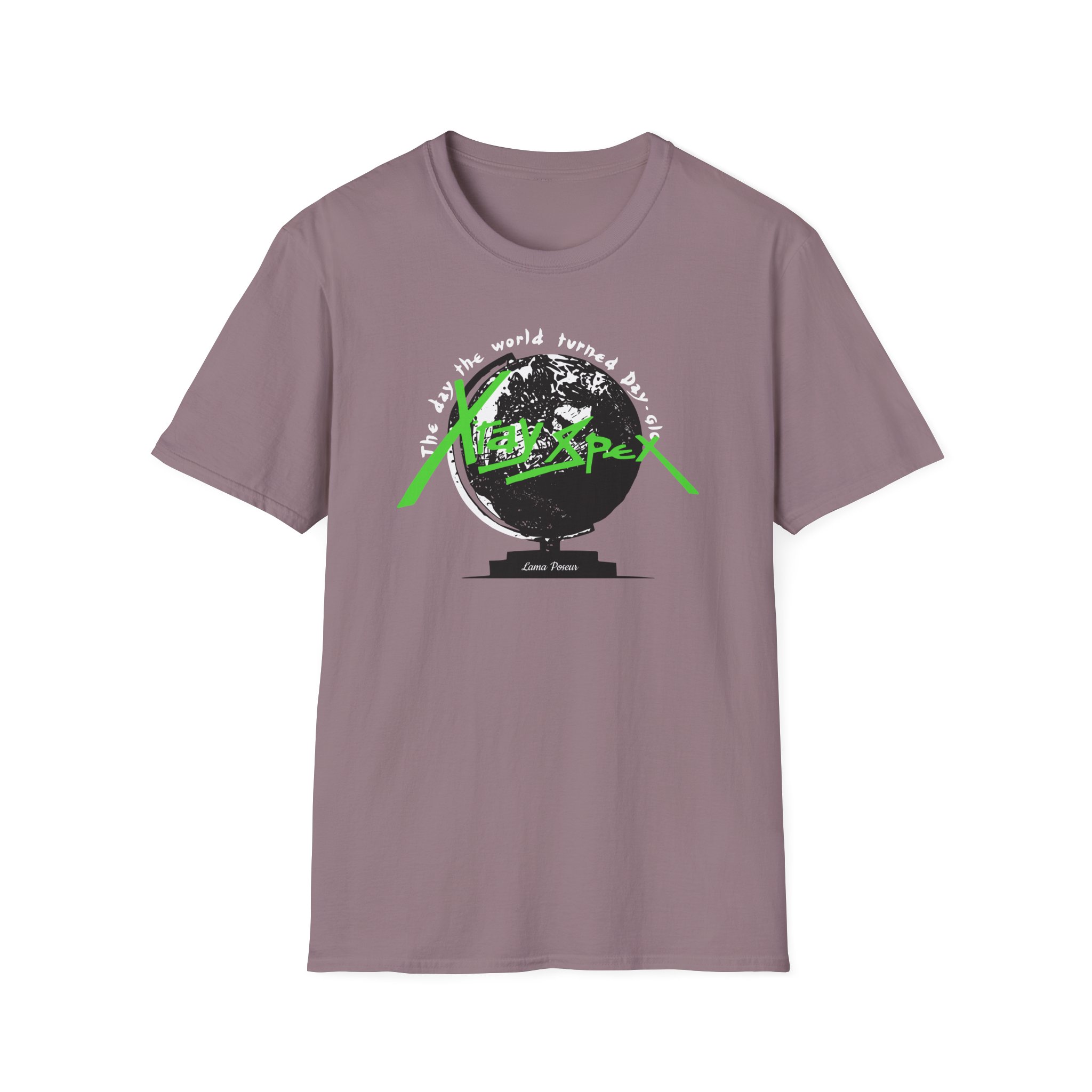 X-ray Spex Day-Glo Globe Unisex Softstyle T-Shirt