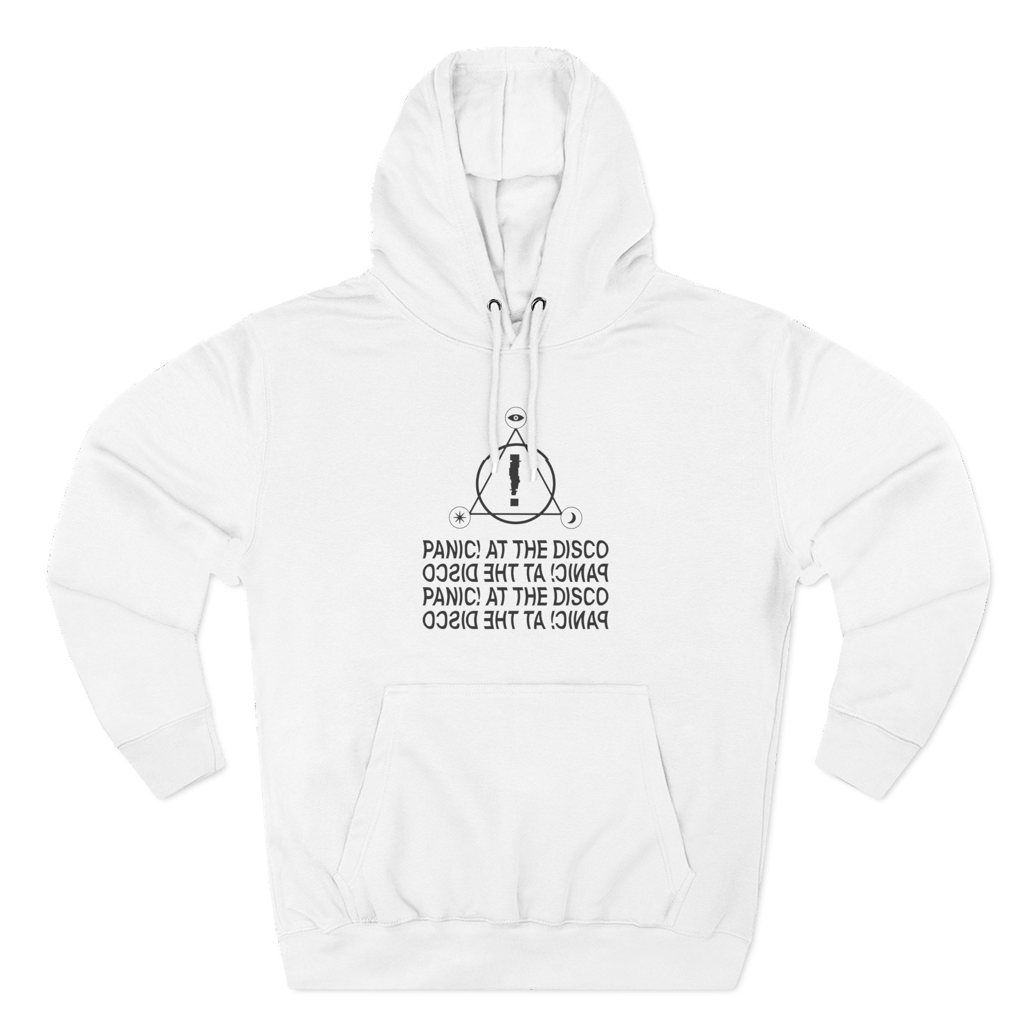 Panic at the Disco Stacked Wave Logo Three-Panel Fleece Hoodie