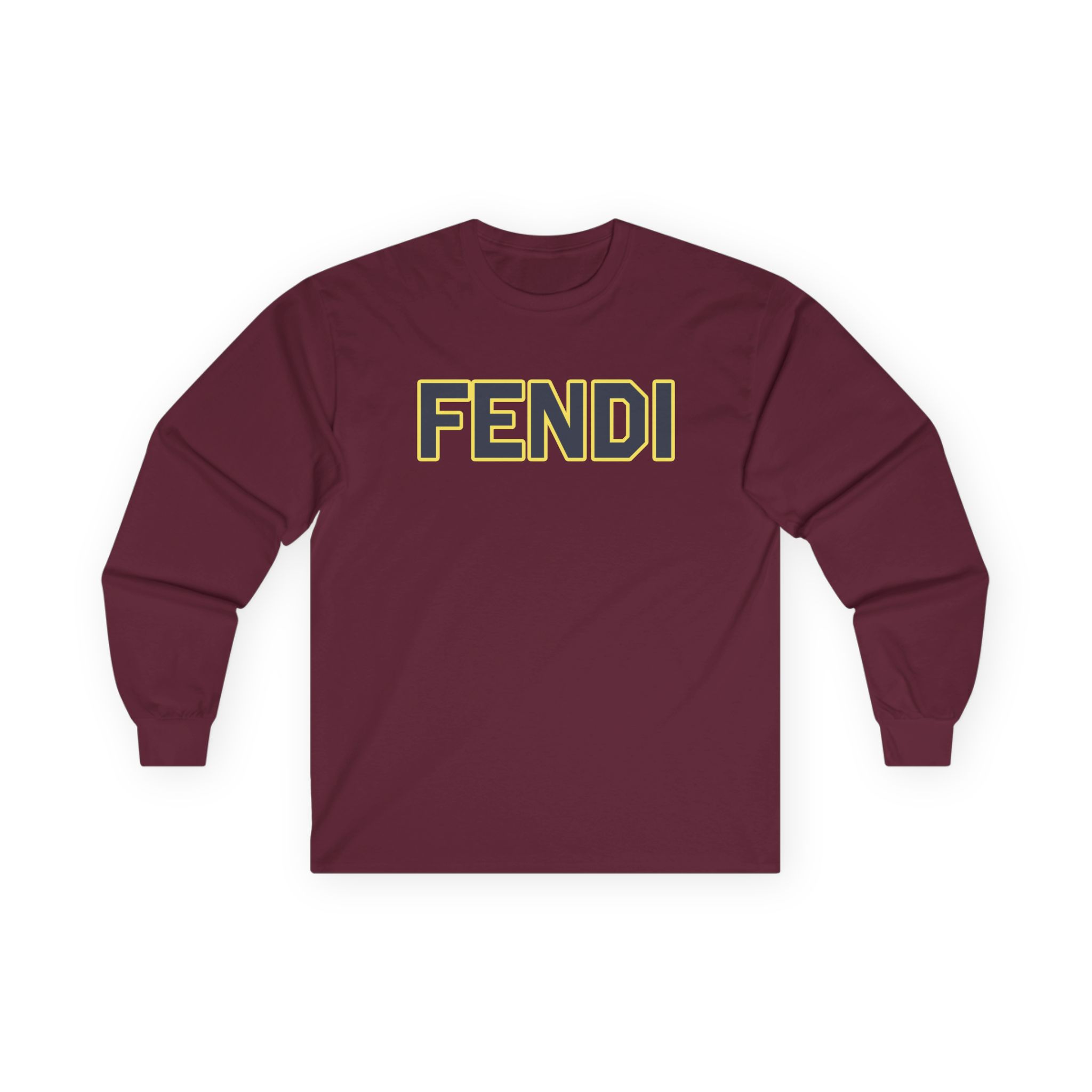 Mula B Fendi Unisex Ultra Cotton Long Sleeve Tee