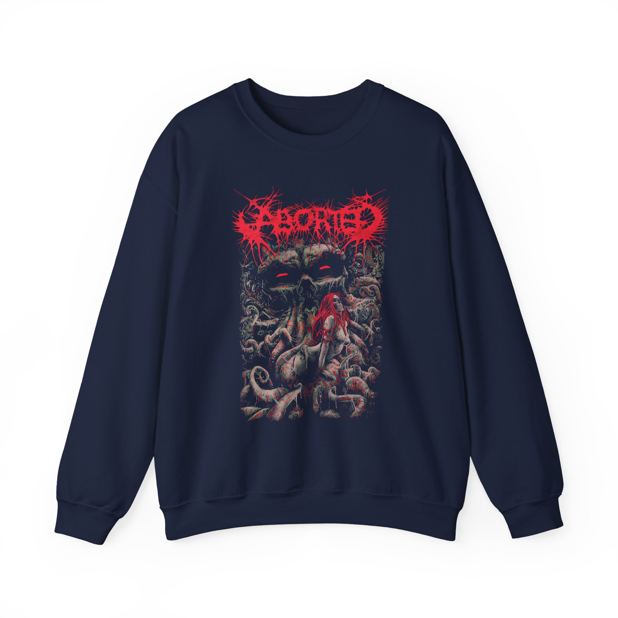 Aborted Godmachine V2 Unisex Heavy Blendâ„¢ Crewneck Sweatshirt