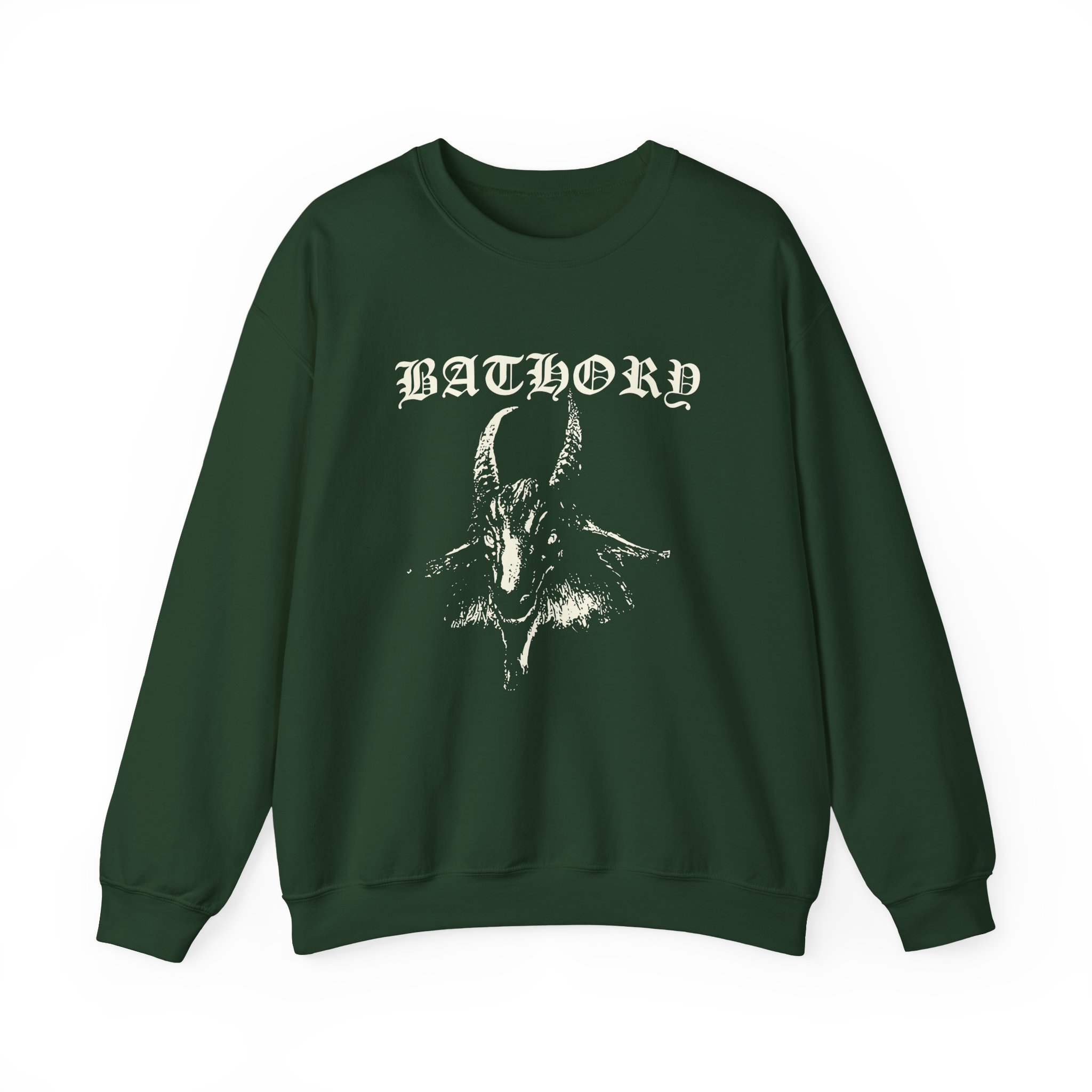 Bathory Goat Unisex Heavy Blend Crewneck Sweatshirt