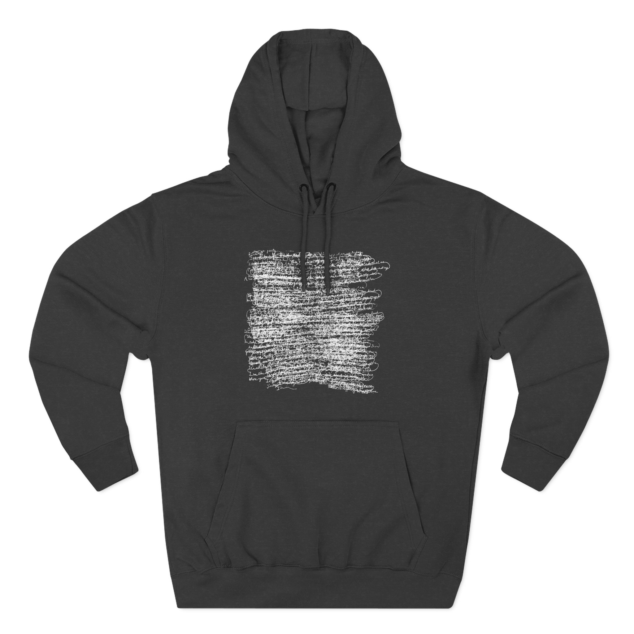Tom Odell Scribble Three-Panel Fleece Hoodie