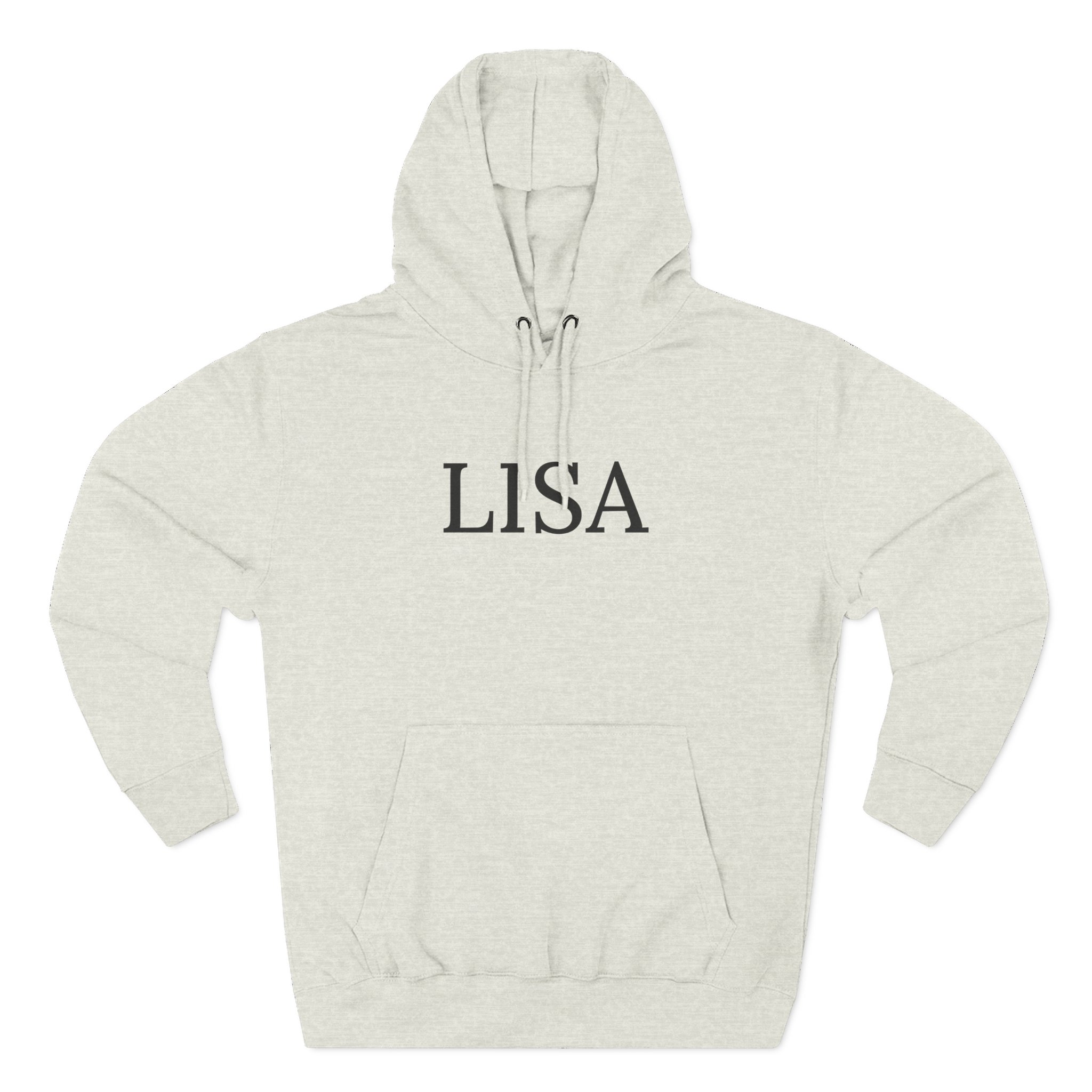 B Lisa Three-Panel Fleece Hoodie