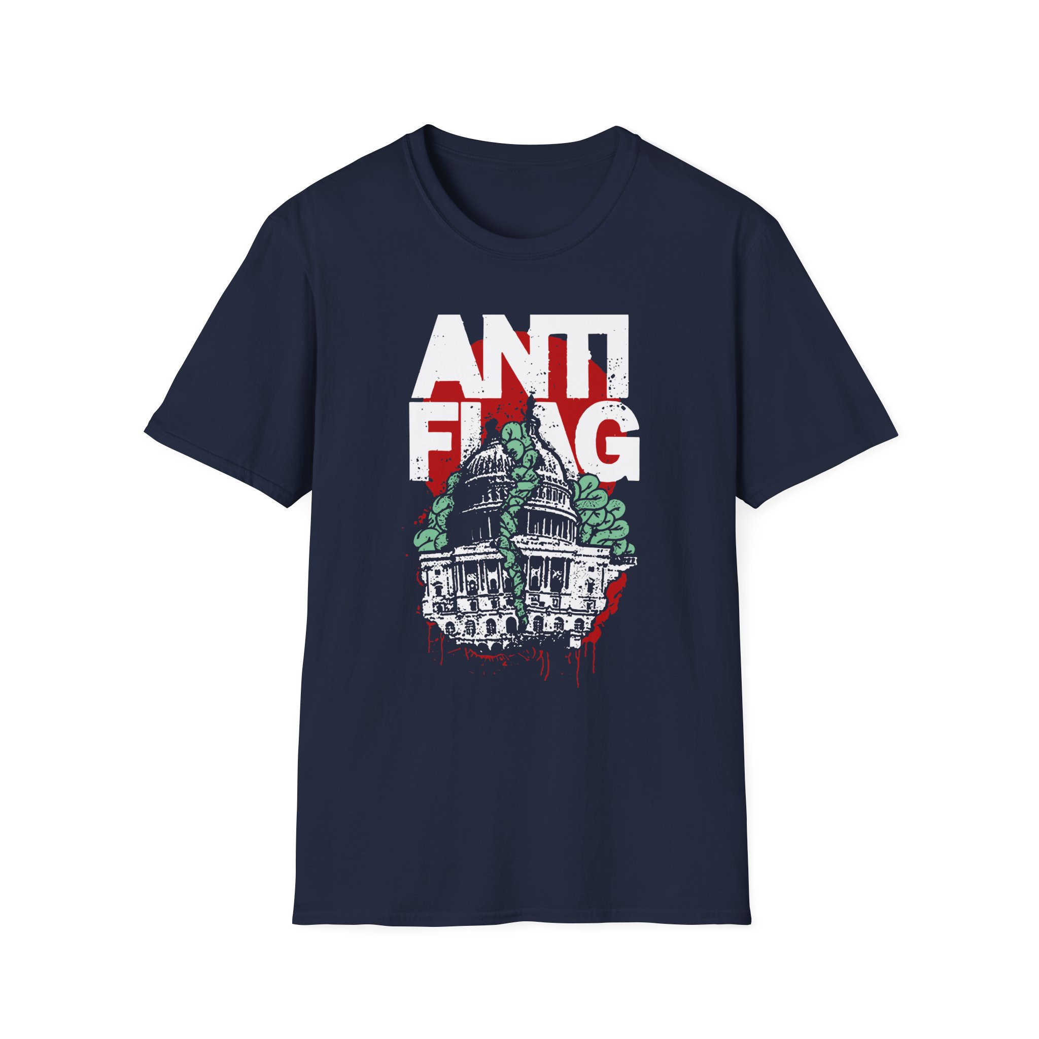 Anti Flag Washington Dc Unisex Softstyle T-Shirt