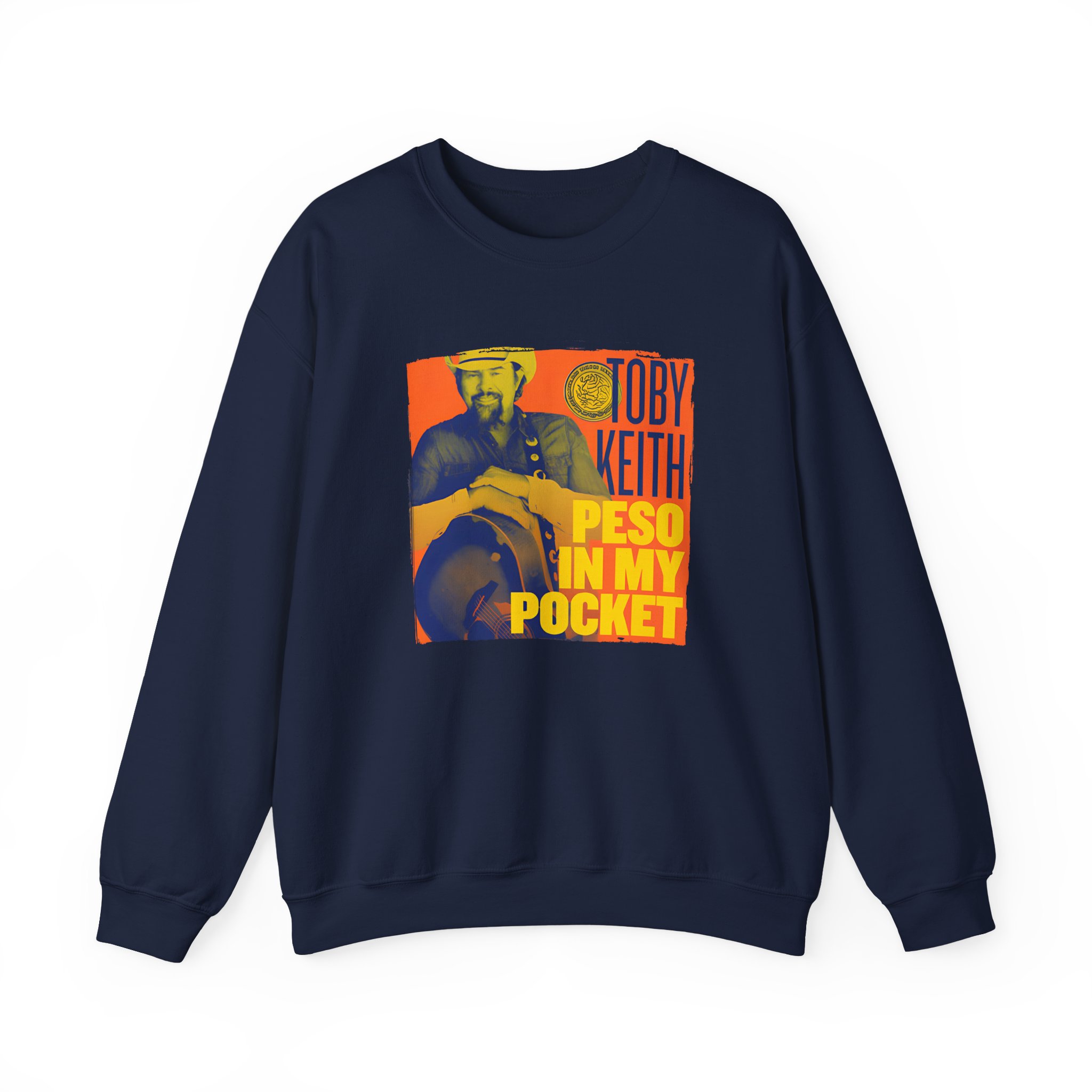 Toby Keith Peso in My Pocket Unisex Heavy Blendâ„¢ Crewneck Sweatshirt