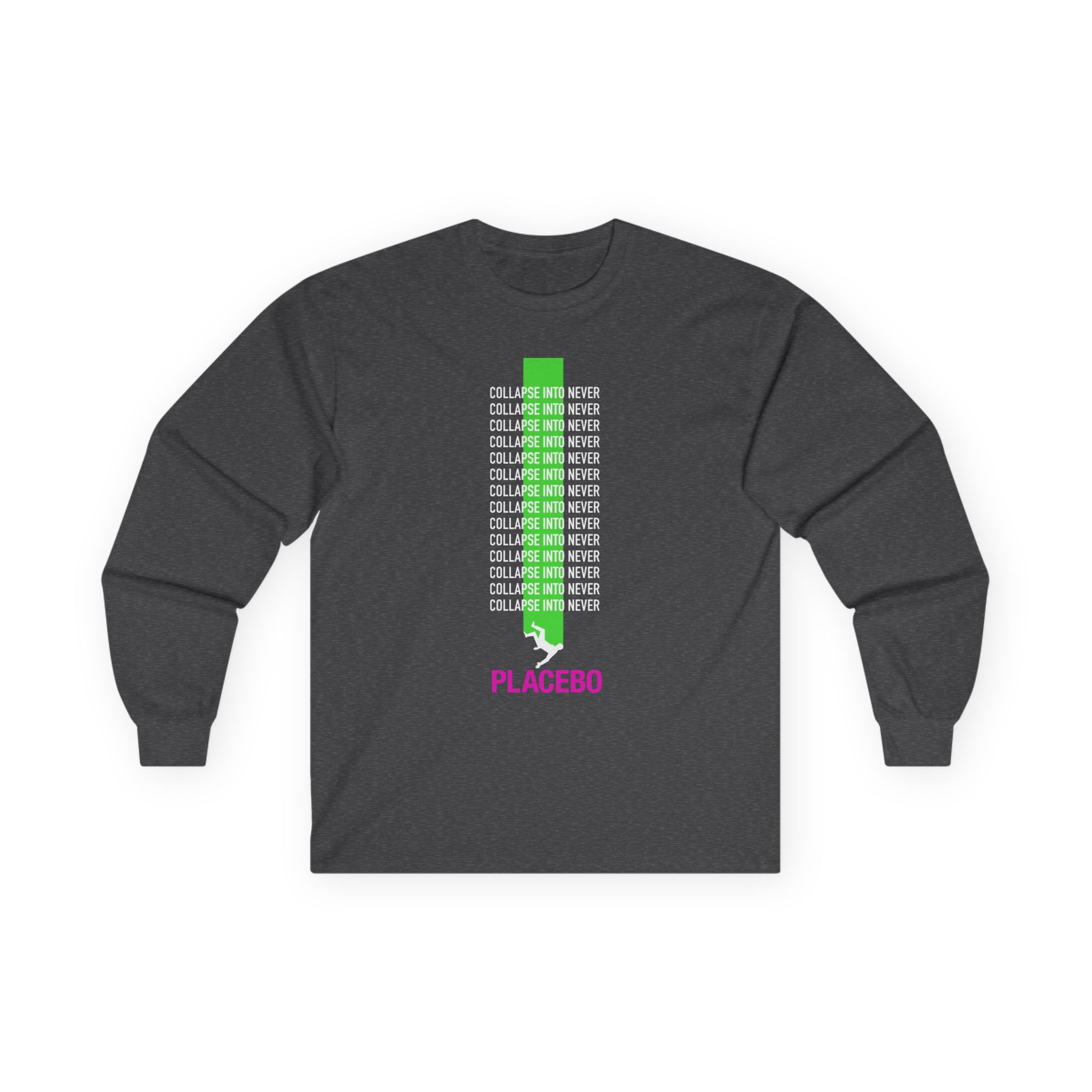 Placebo Collapse Into Never Unisex Ultra Cotton Long Sleeve Tee