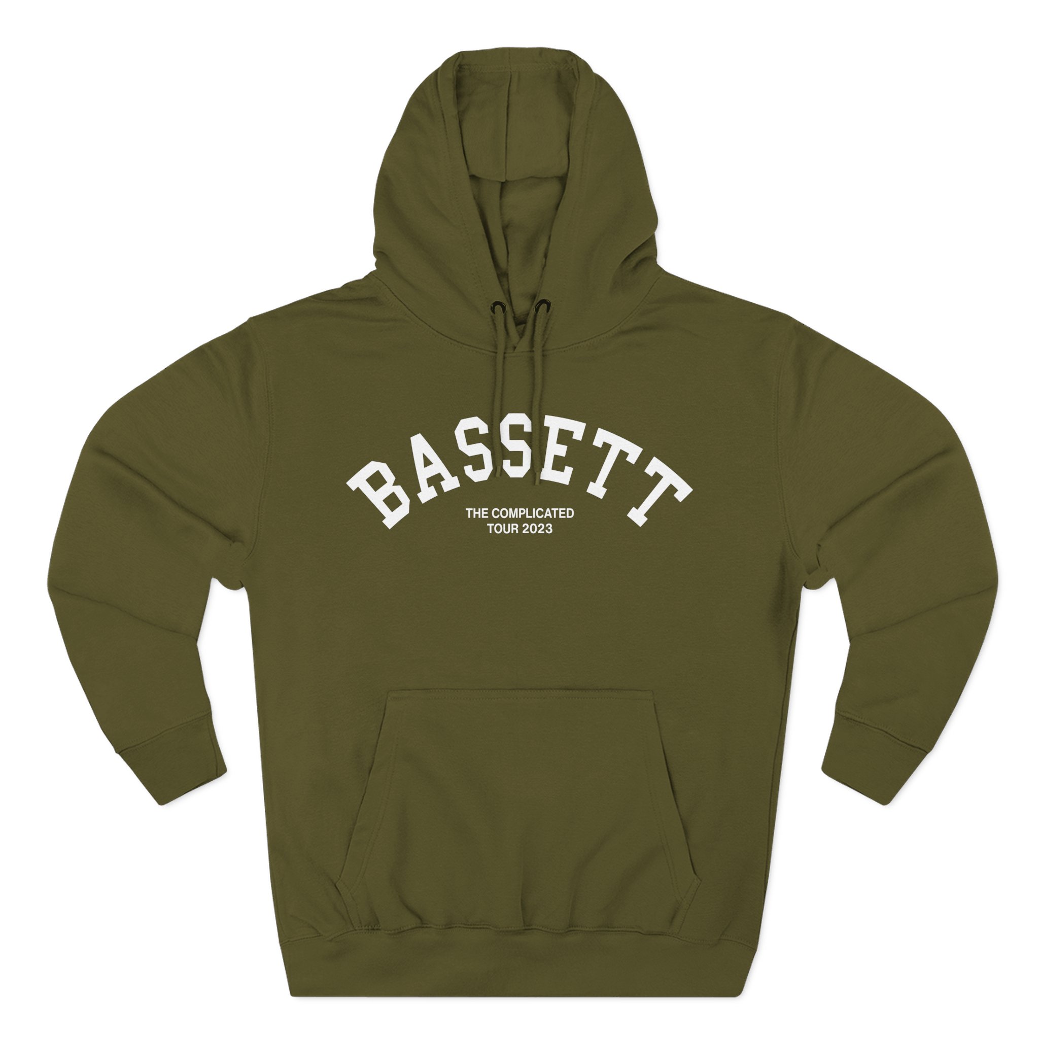 Joshua Bassett Brown Tour Three-Panel Fleece Hoodie