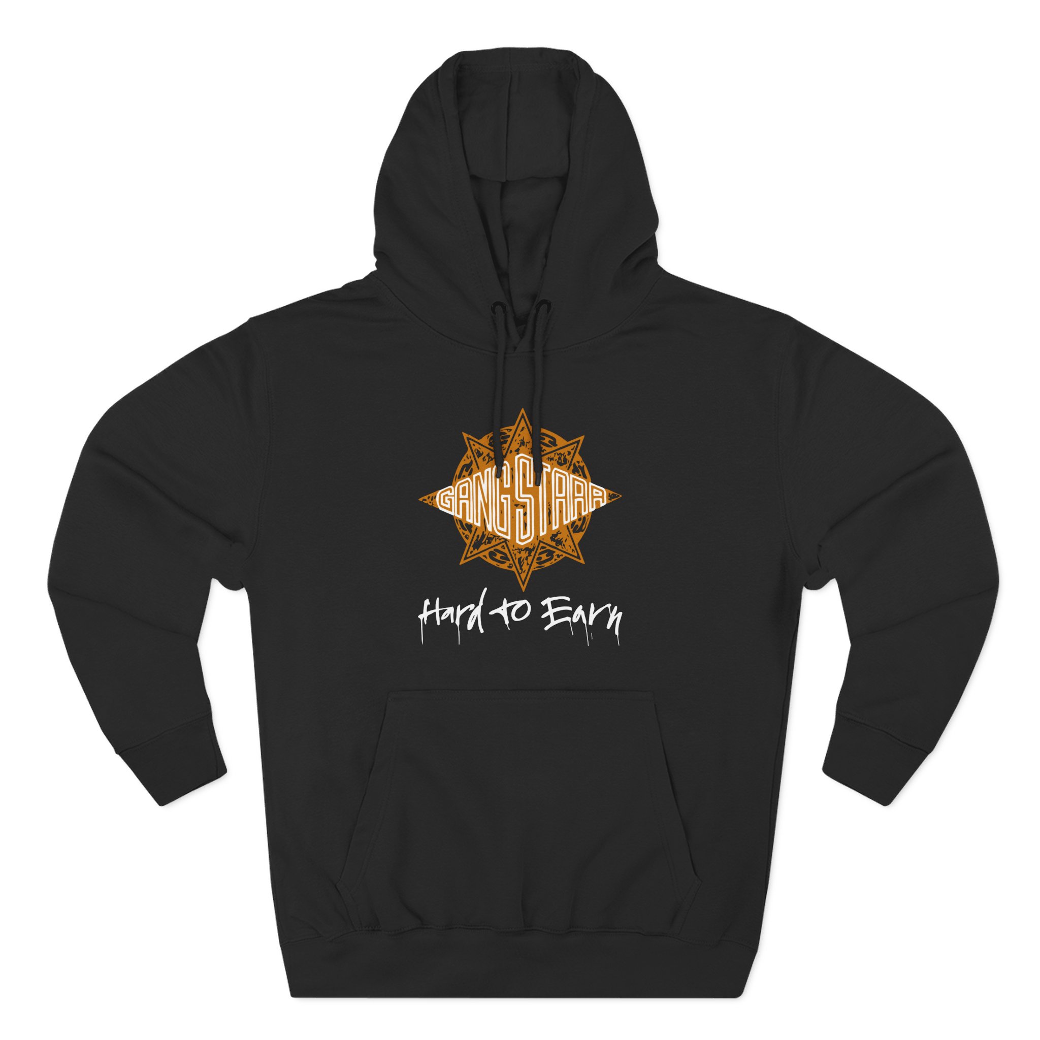 Gang Starr Hard to Earn Promo Three-Panel Fleece Hoodie
