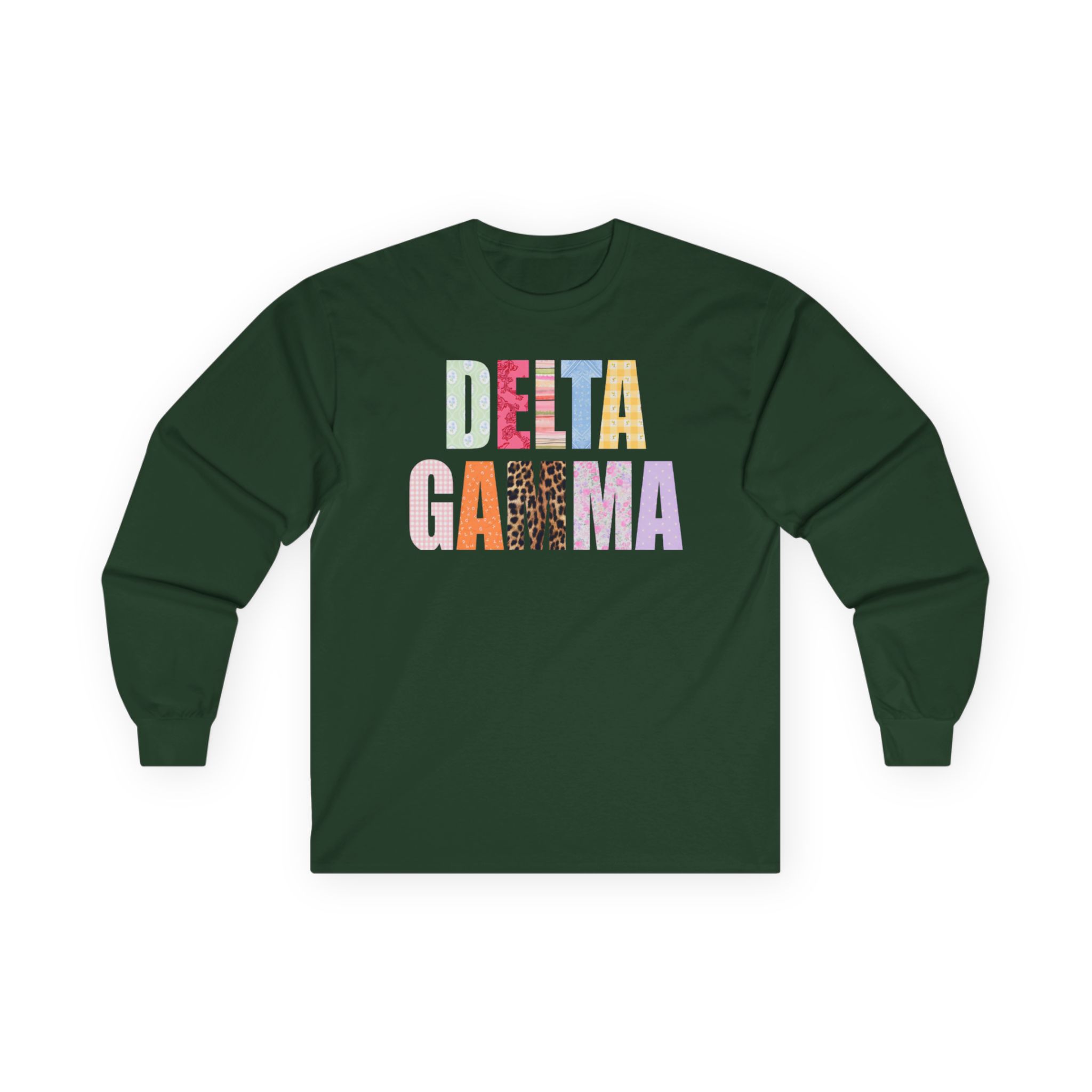 Delta Gamma Scrapbook Sorority Unisex Ultra Cotton Long Sleeve Tee